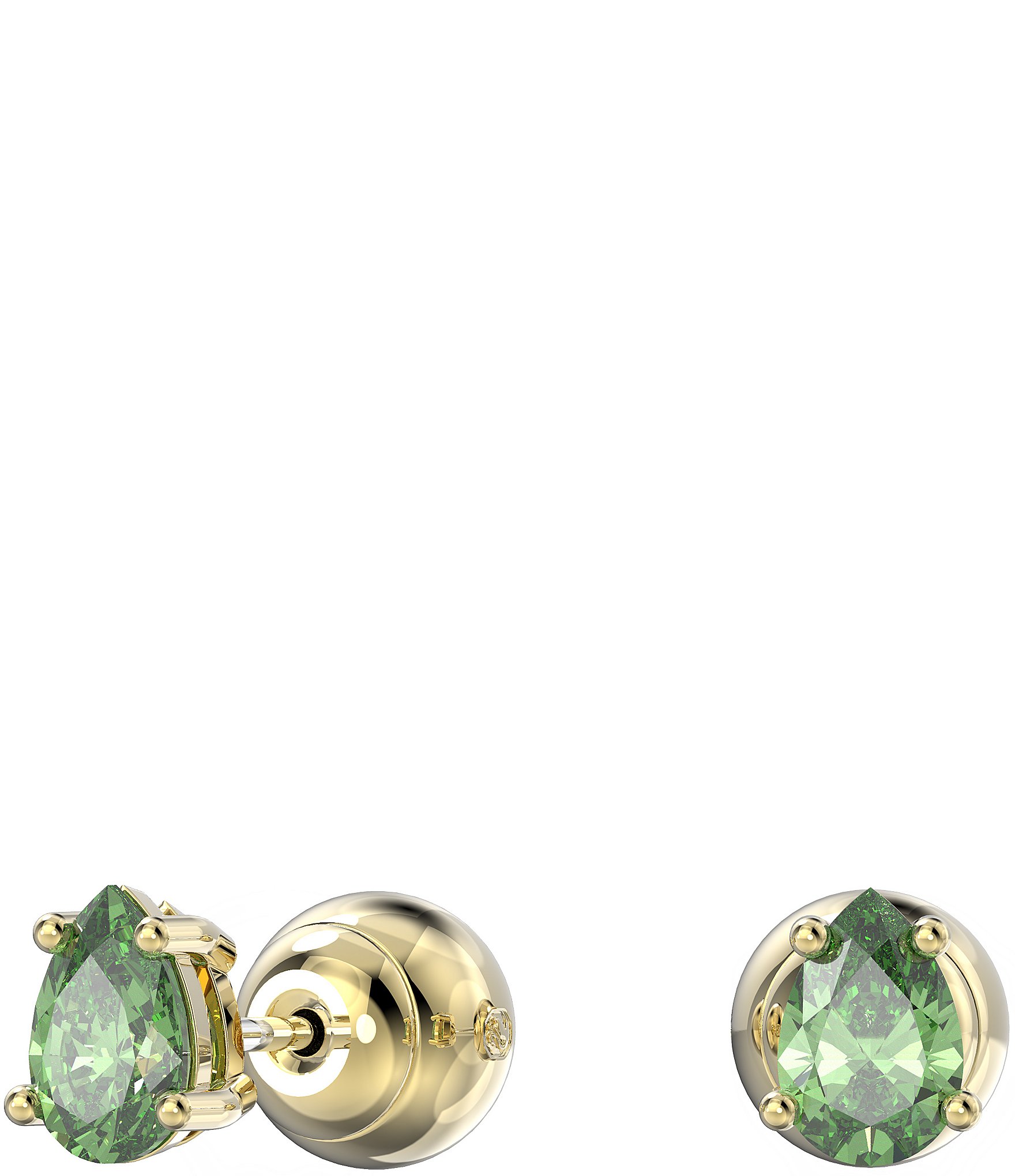 Swarovski Stilla Cushion Cut Stud Earrings