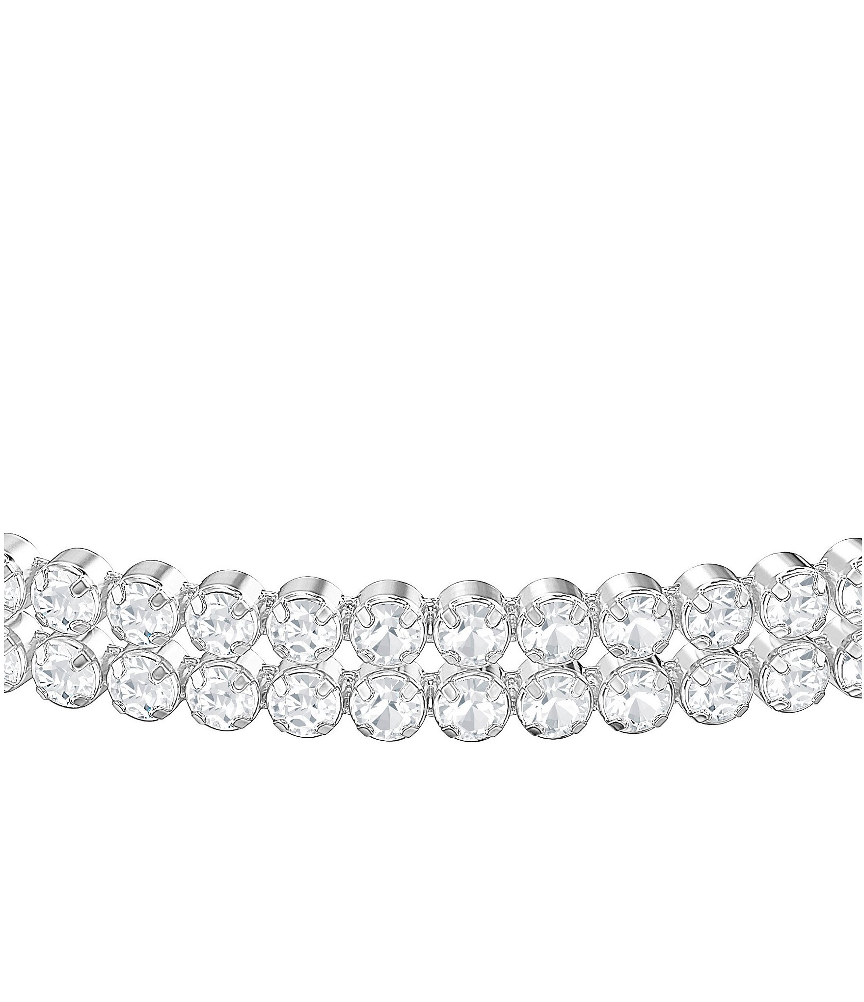 Swarovski Subtle Crystal Double Adjustable Bracelet