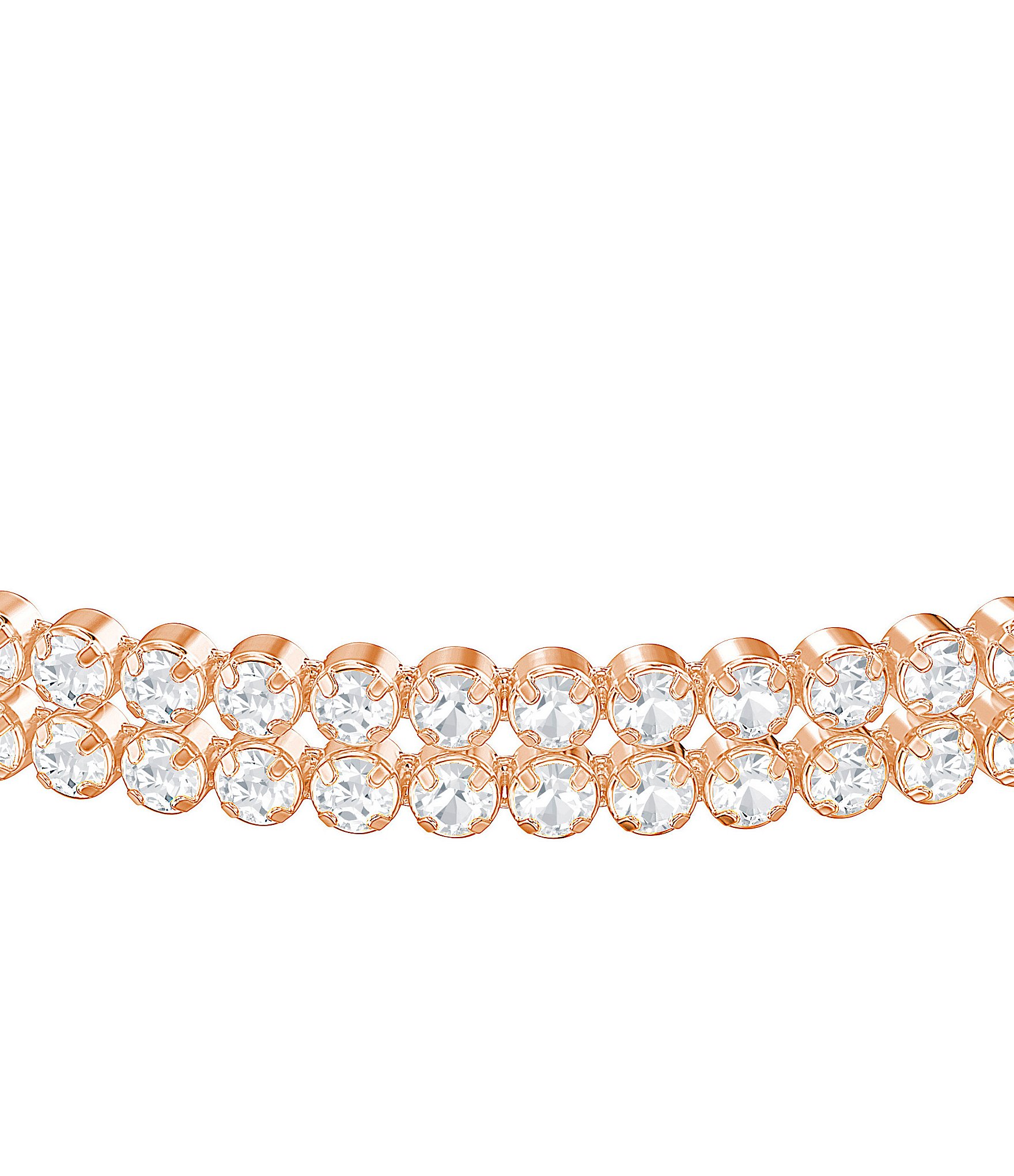 Swarovski Subtle Crystal Double Adjustable Bracelet