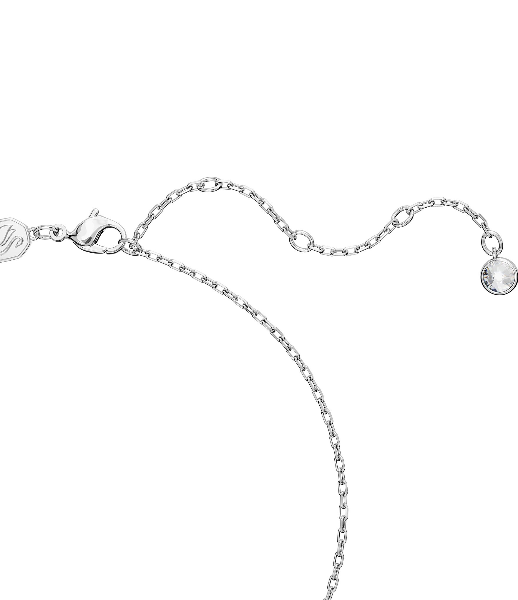 Swarovski Volta Collection Crystal Heart Short Pendant Necklace