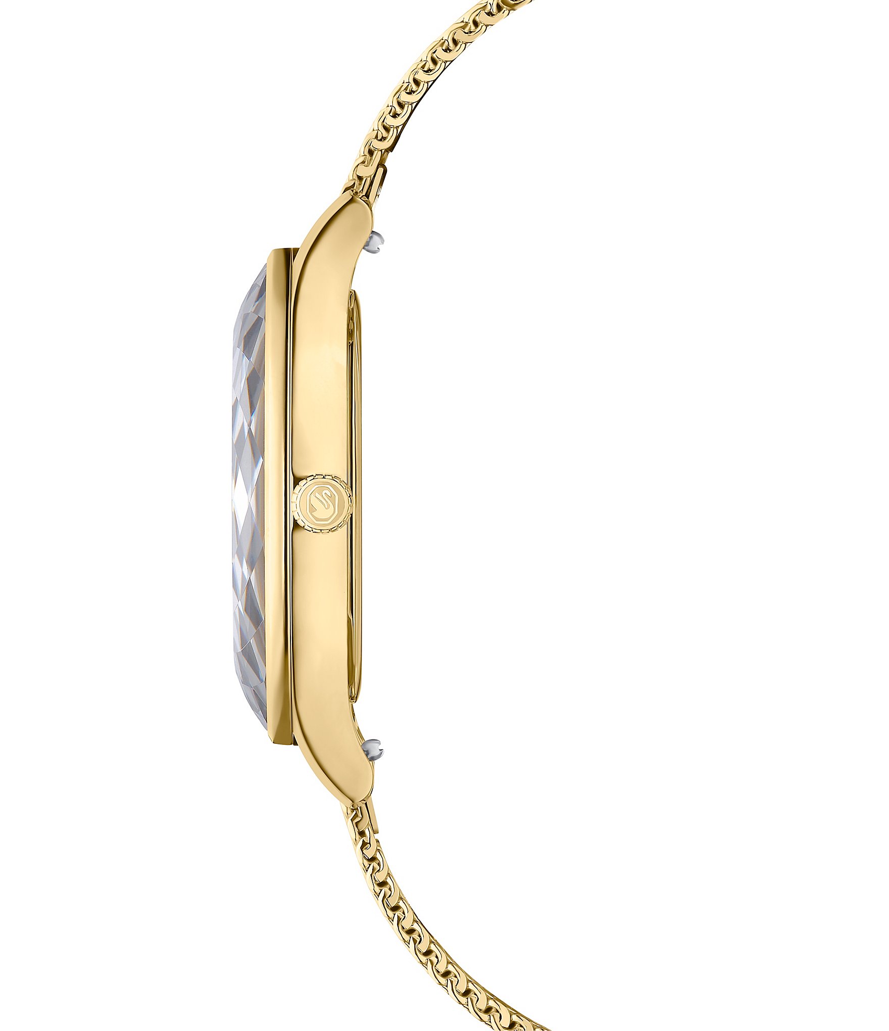 Swarovski Women's Octea Nova Quartz Analog Gold Stainless Steel Bracelet Watch