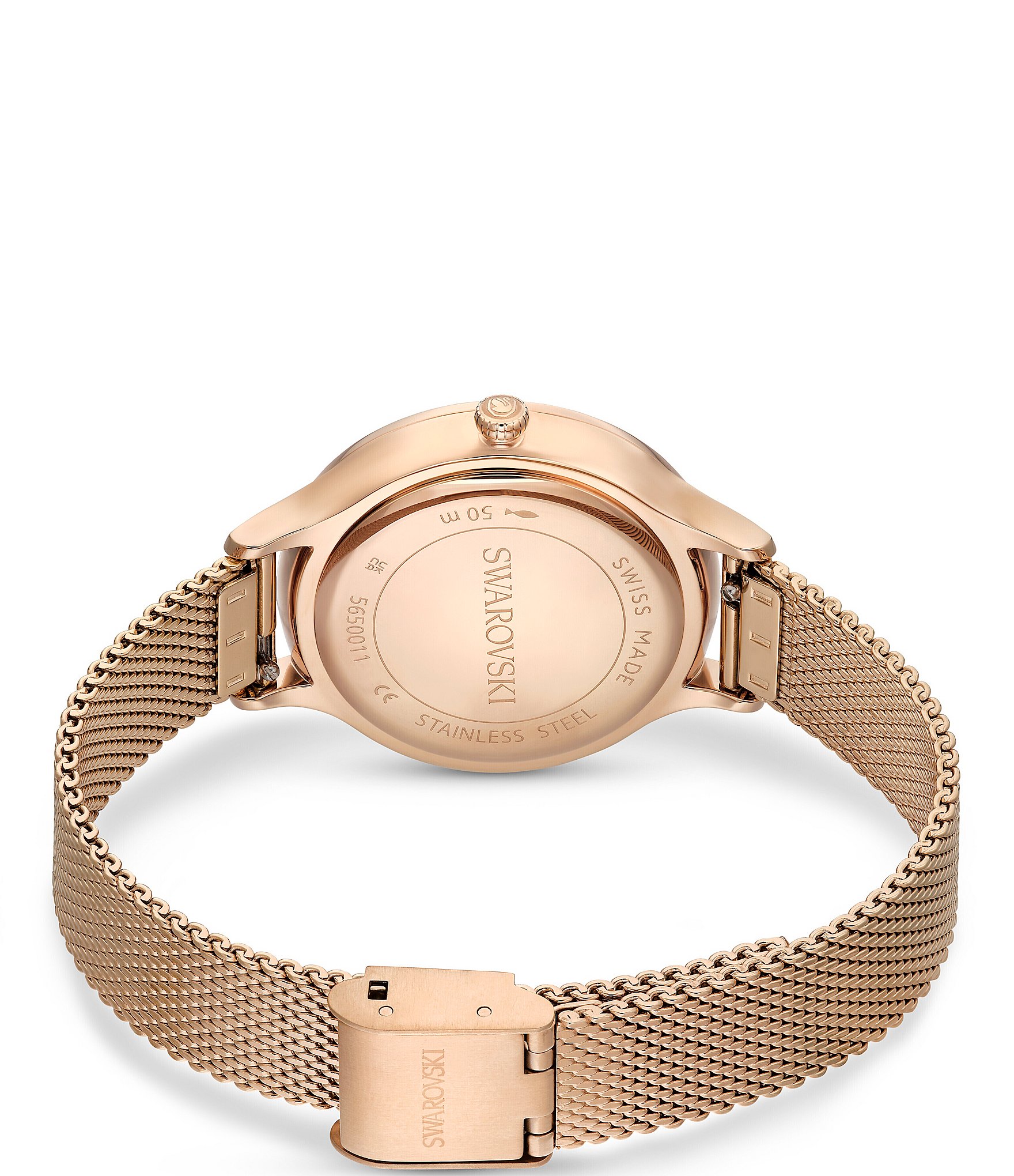 Swarovski Women's Octea Nova Rose Gold Bracelet Watch