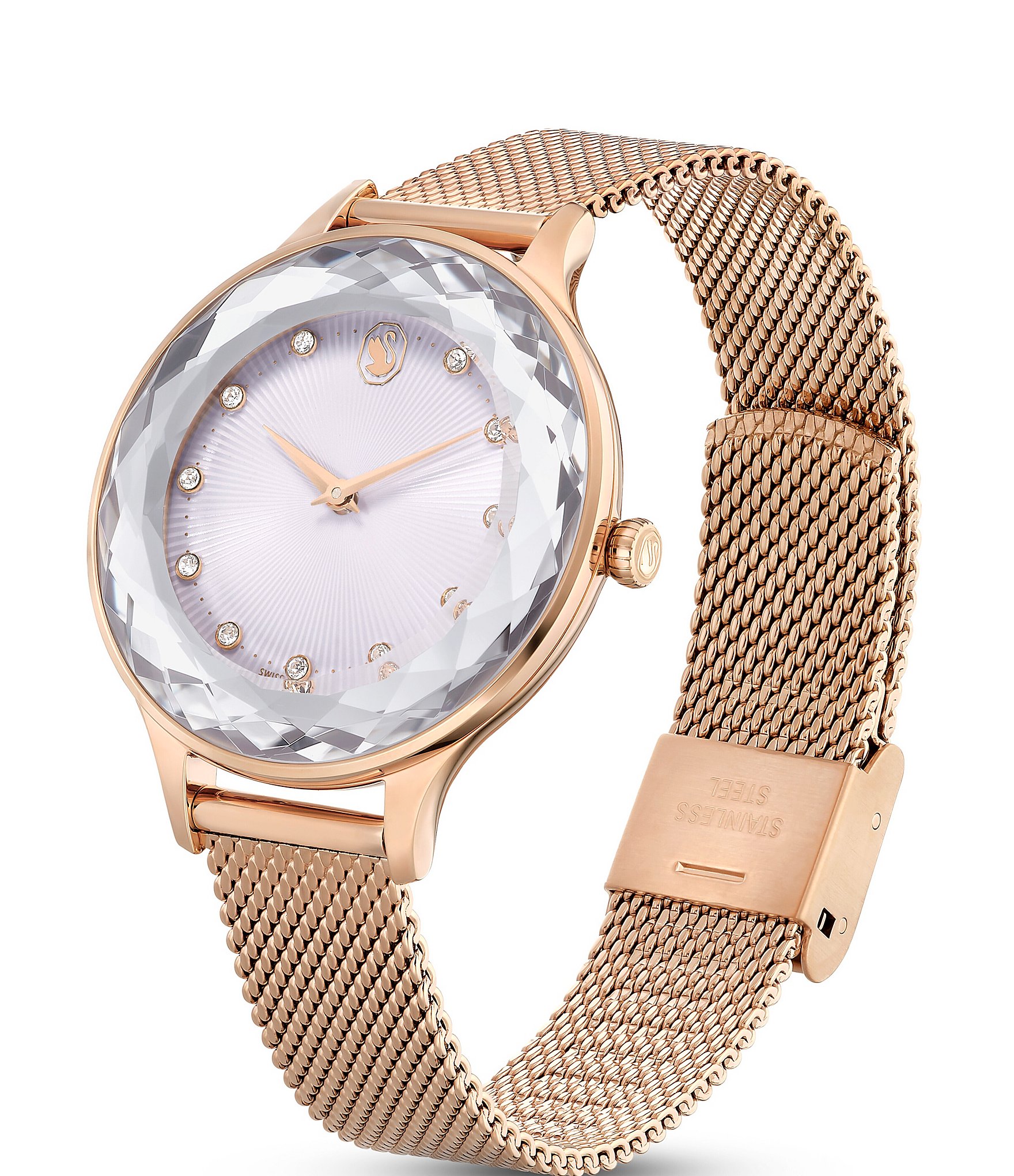 Swarovski Women's Octea Nova Rose Gold Bracelet Watch