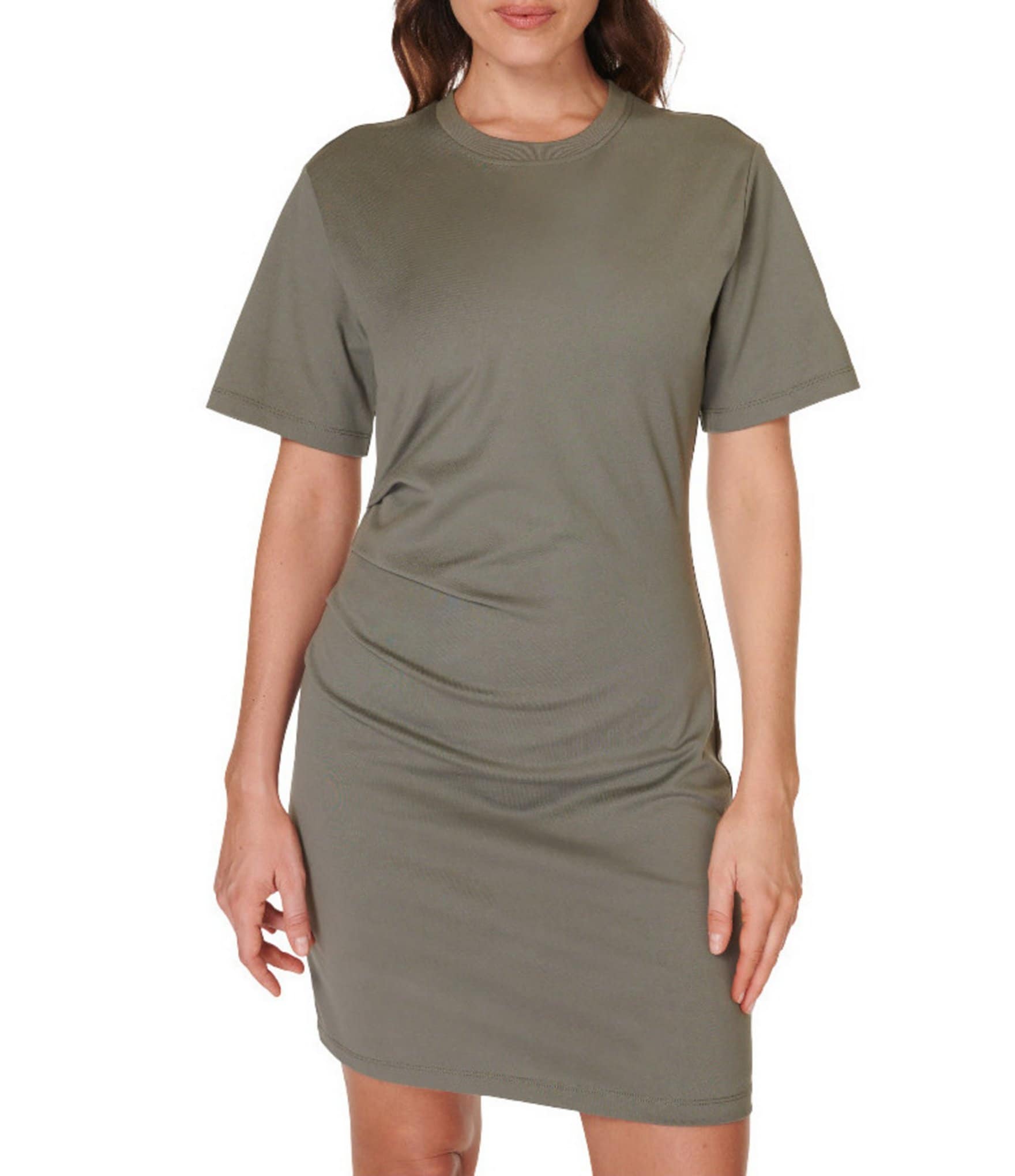 Sweaty Betty Ruched Knit Tee Dress