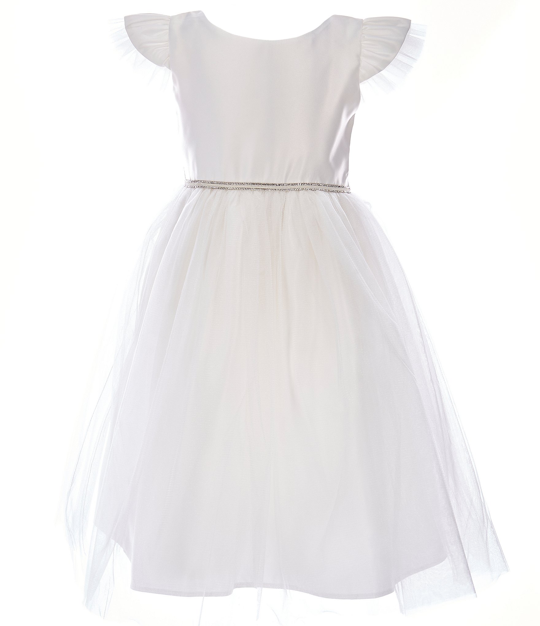 Cantonwalker White Strapless Mini Dress Elasticated