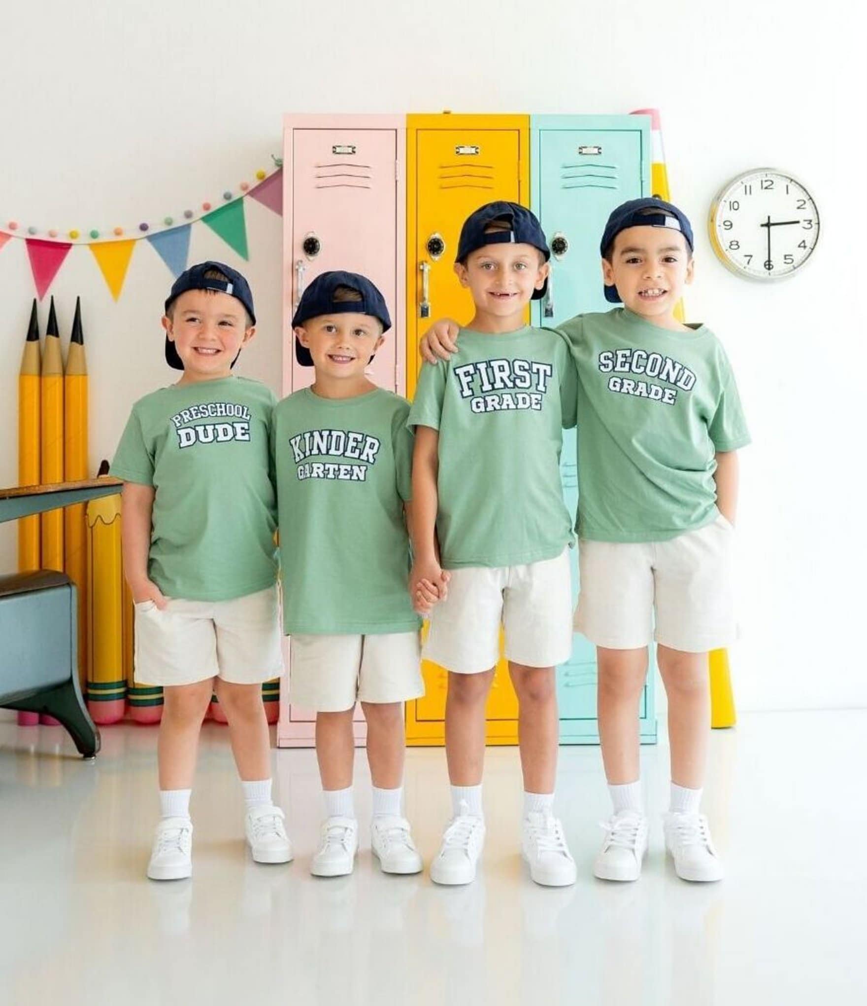 Sweet Wink Little Kids Short Sleeve Preschool Varsity T-Shirt