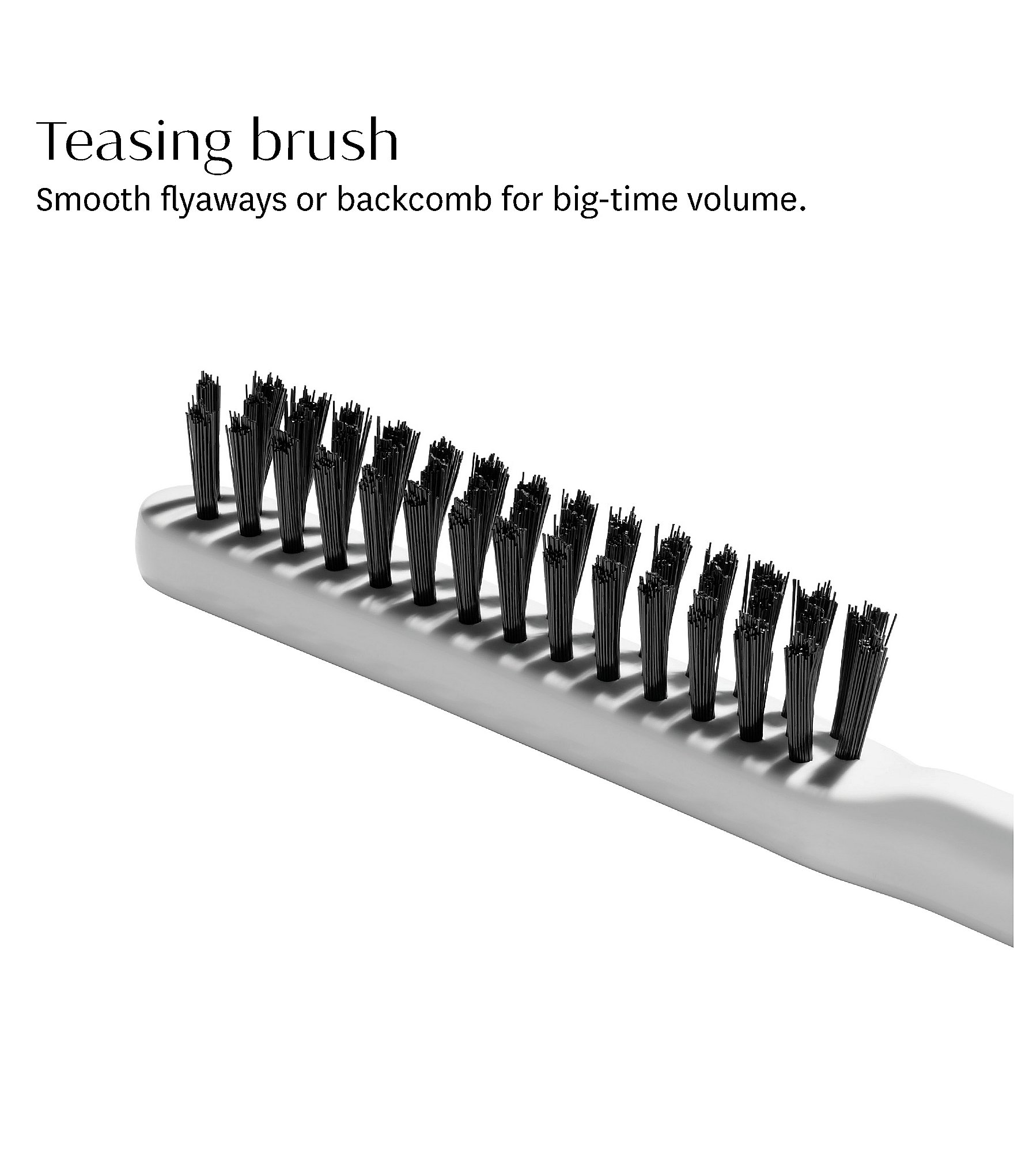 T3 Three-Piece Detailed Styling Brush Set with Pintail Comb, Edge Brush, and Teasing Brush