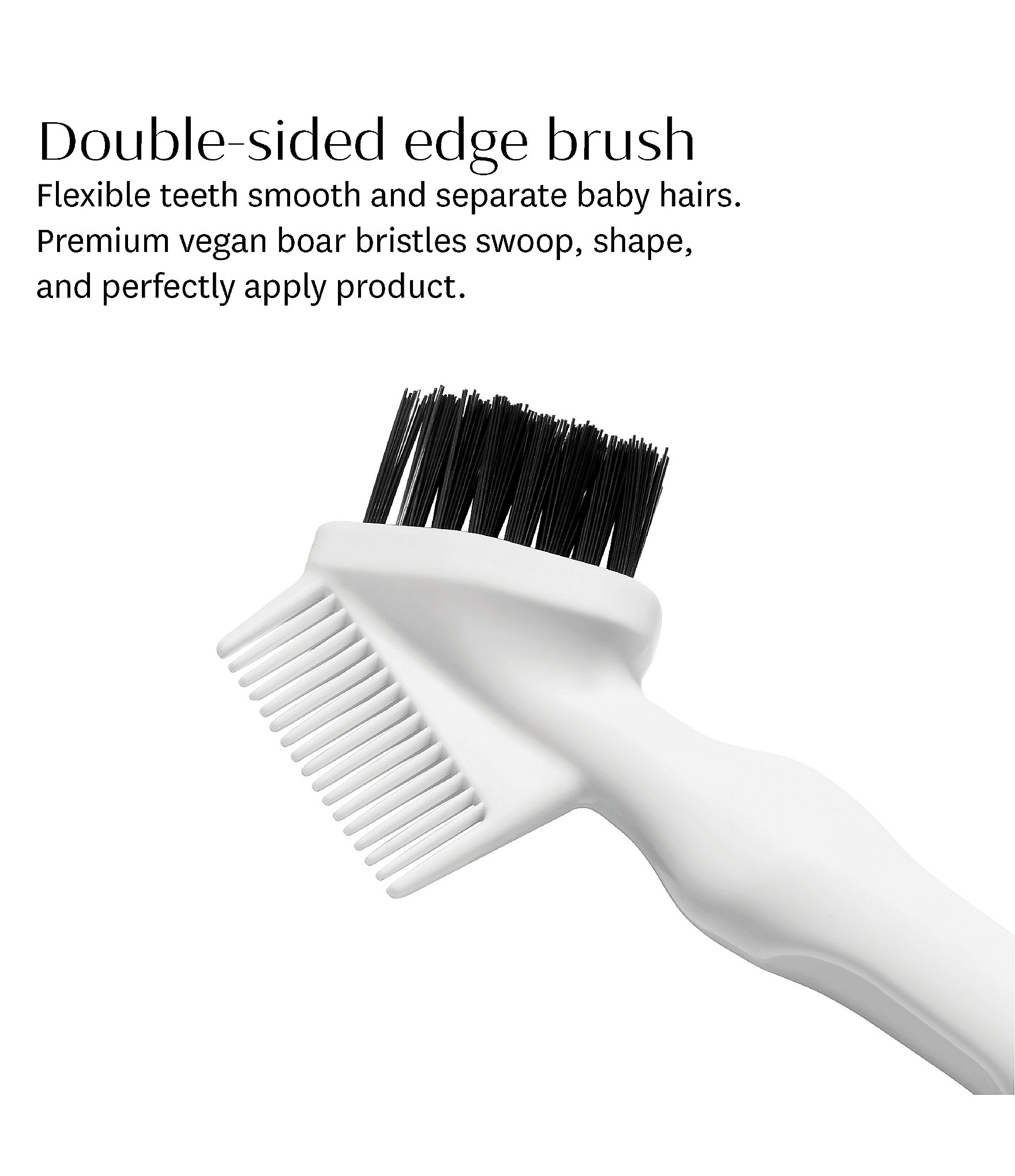 T3 Three-Piece Detailed Styling Brush Set with Pintail Comb, Edge Brush, and Teasing Brush