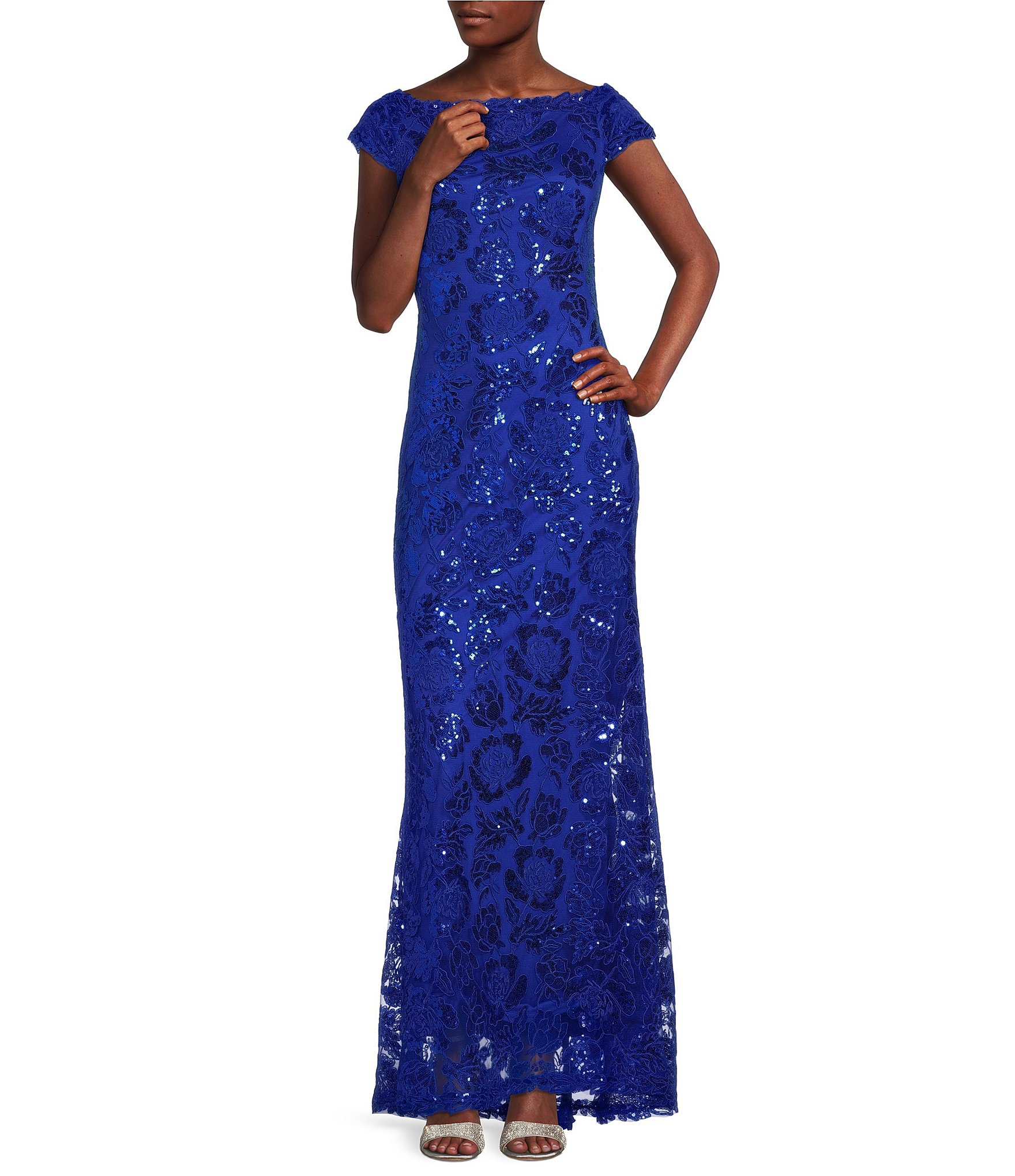 tadashi-shoji-lace-sequin-boat-neck-short-sleeve-gown-dillard-s