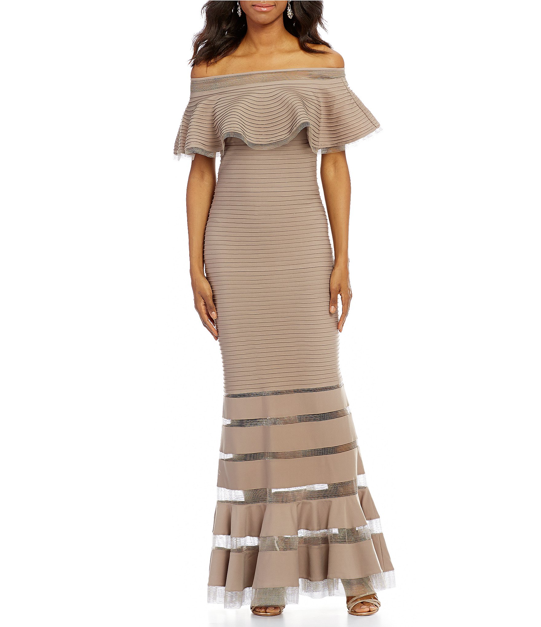 ruffle gown online india