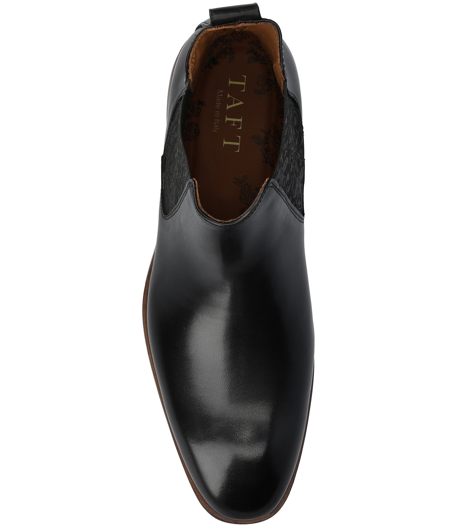 Taft Men's Murphy Leather Printed Goring Chelsea Boots