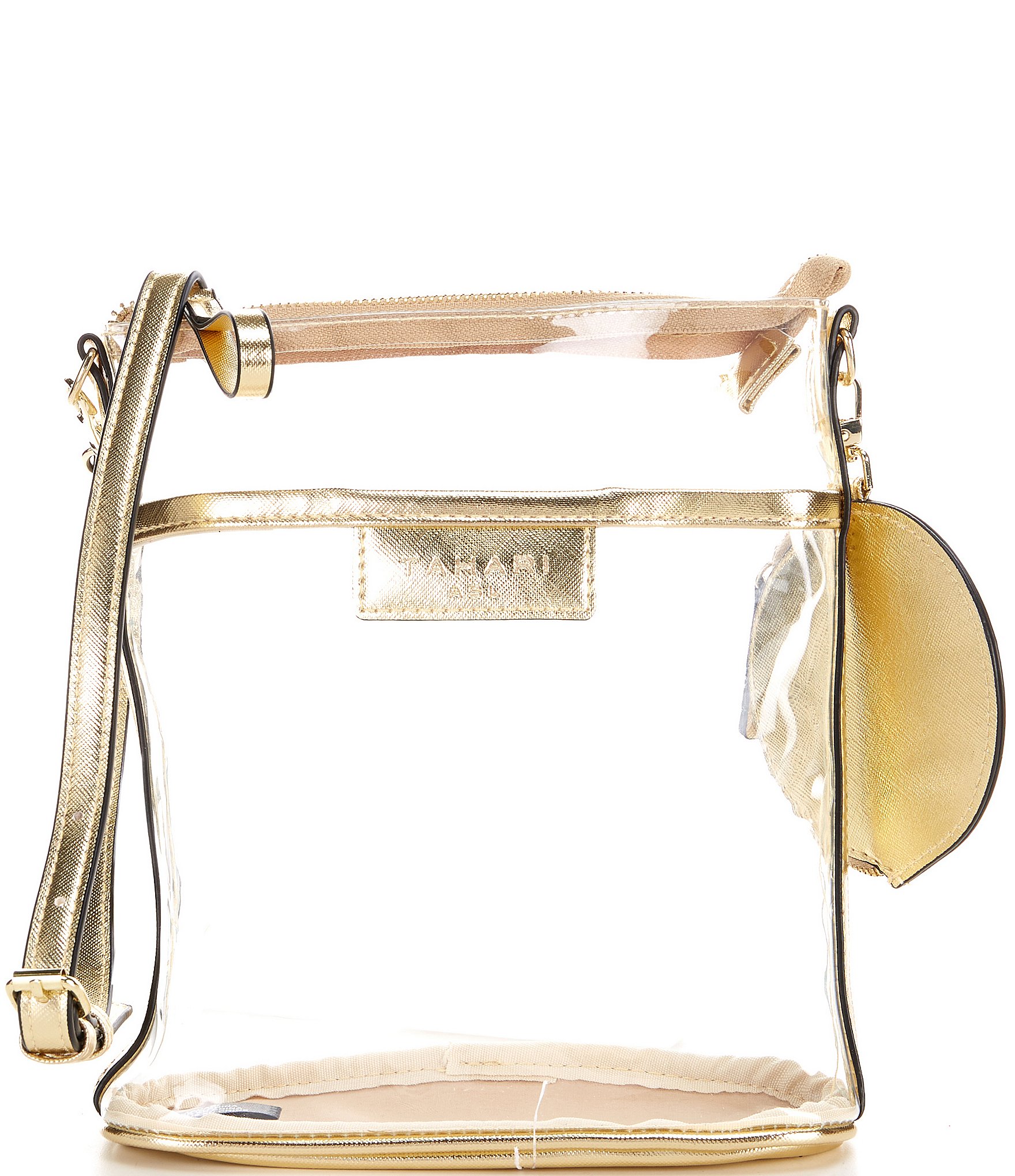 Michael Kors Marilyn Medium Saffiano Leather Top Zip Logo Charm Tote Bag |  Dillard's