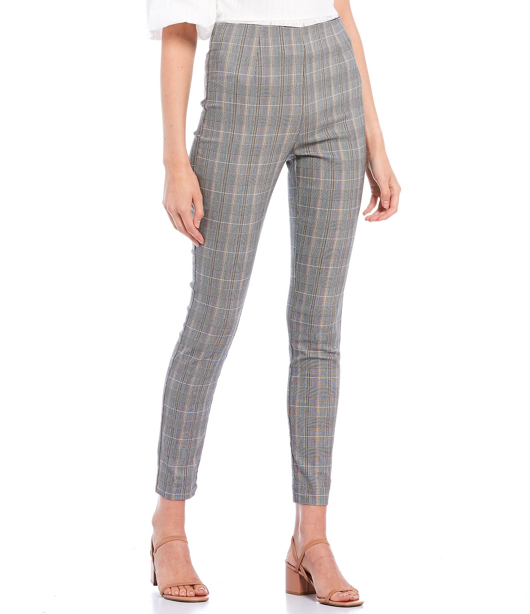 grey plaid pants Womens Fashion Bottoms Other Bottoms on Carousell