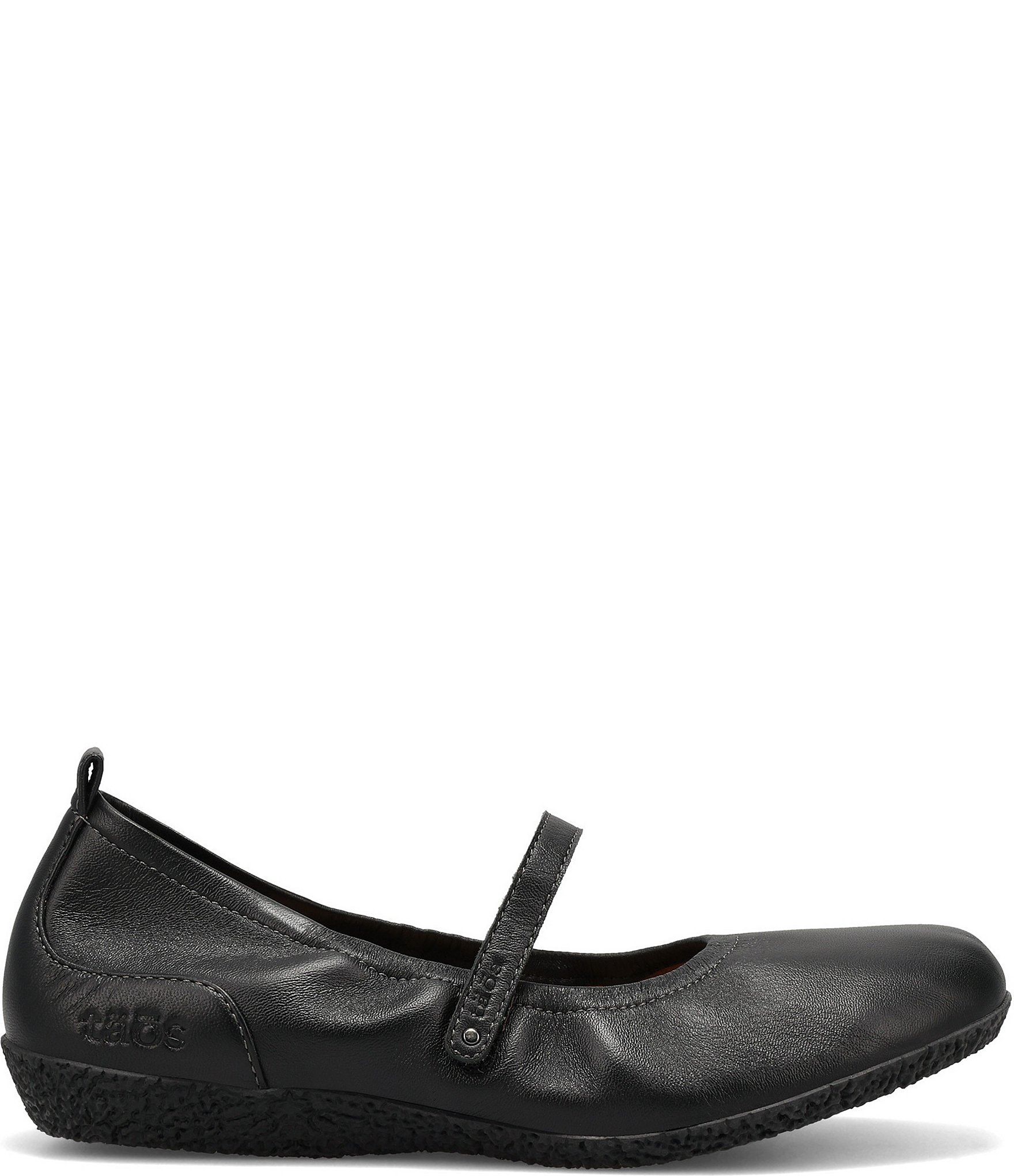 Taos Footwear Babble Leather Mary Jane Ballet Flats
