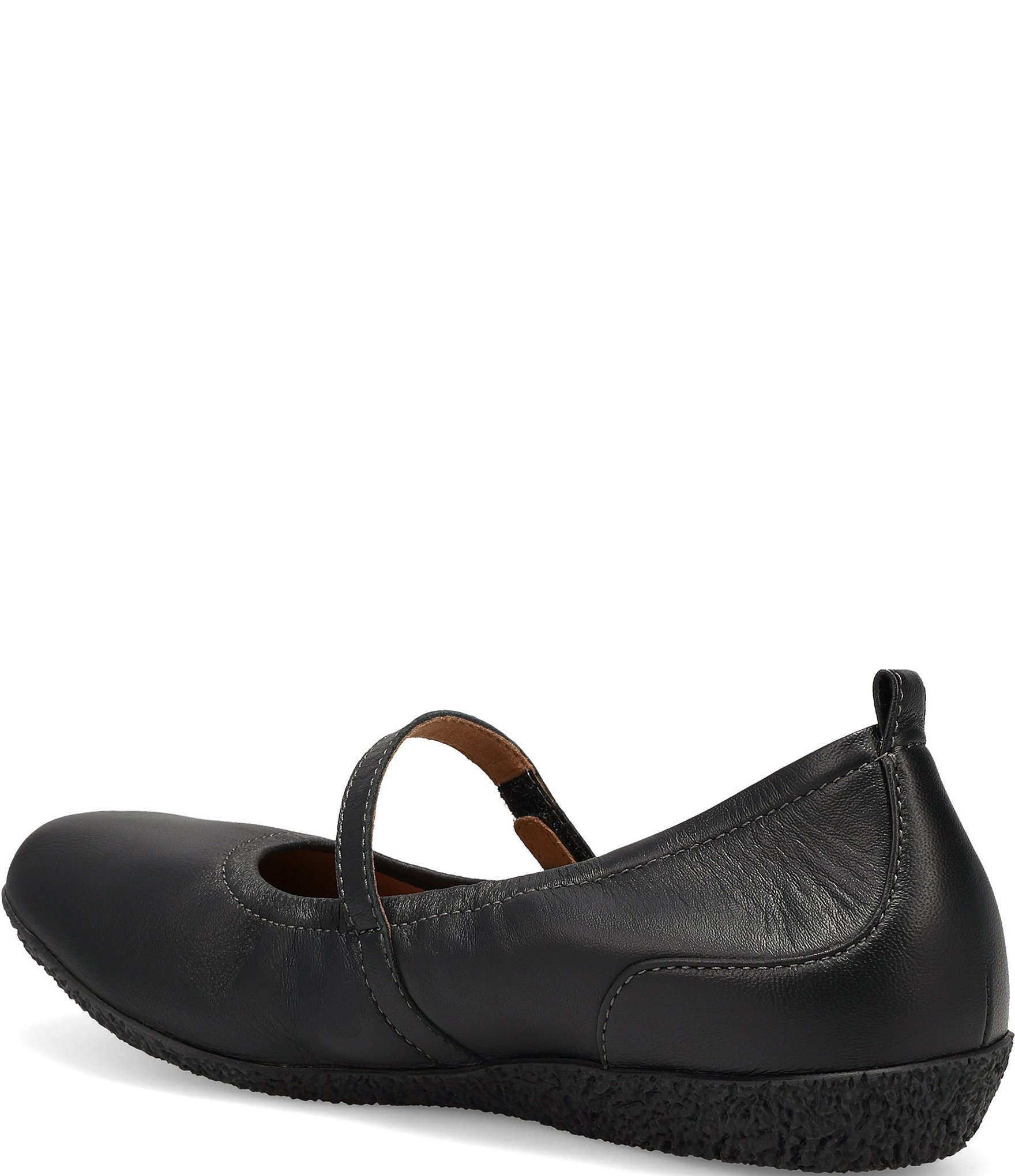 Taos Footwear Babble Leather Mary Jane Ballet Flats