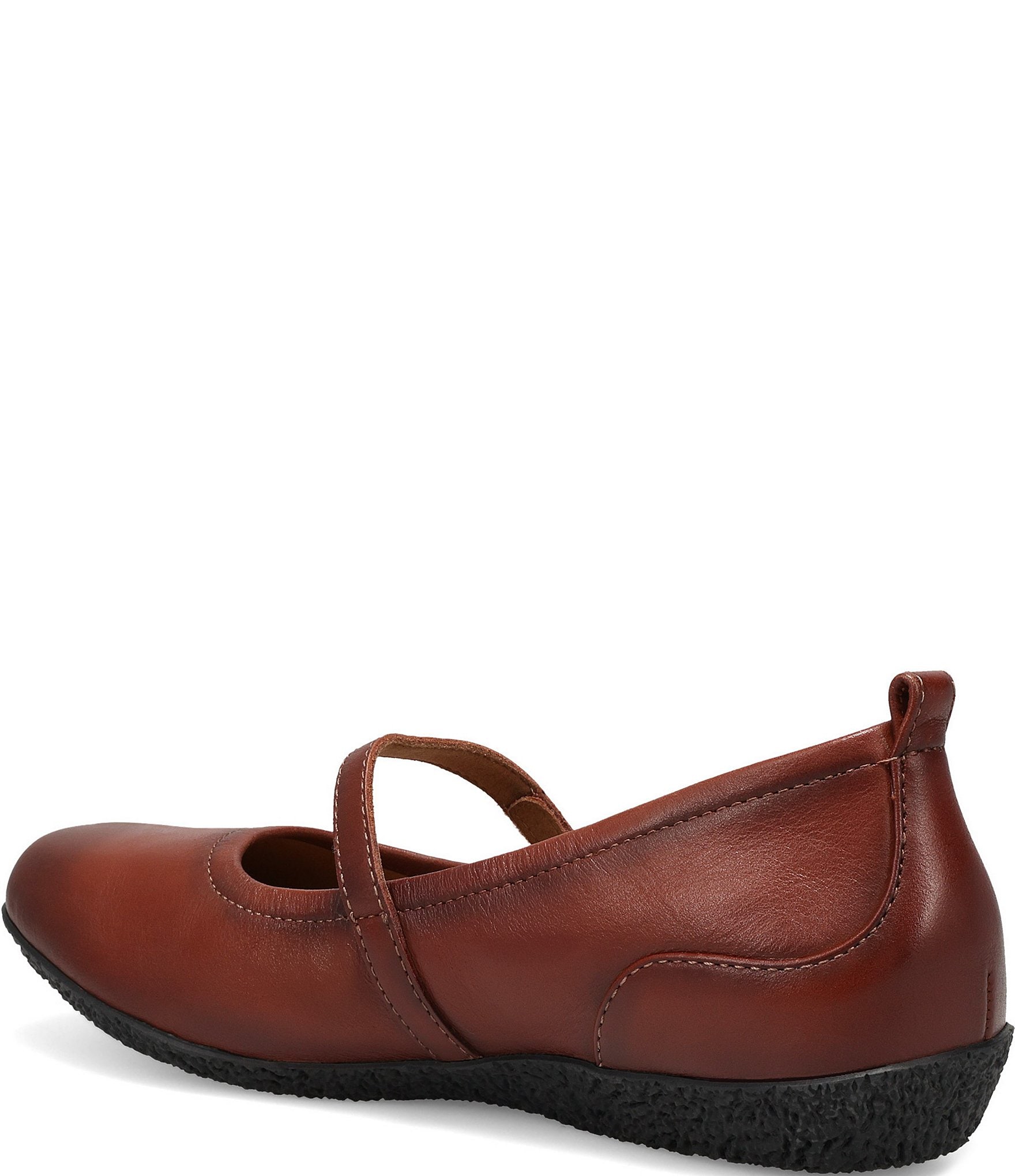 Taos Footwear Babble Leather Mary Jane Ballet Flats