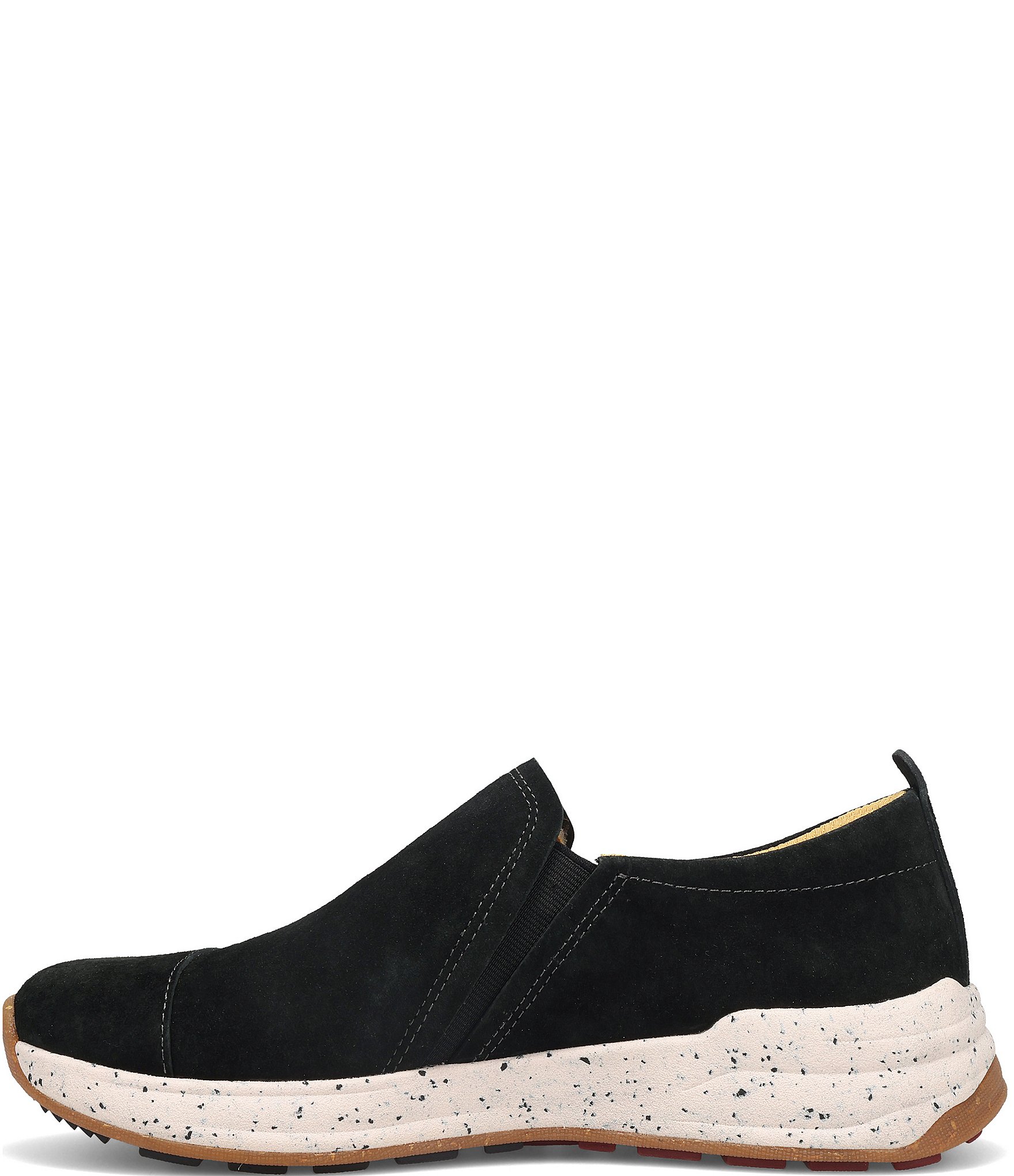 Taos Footwear Super Step In Nubuck Suede Slip On Sneakers