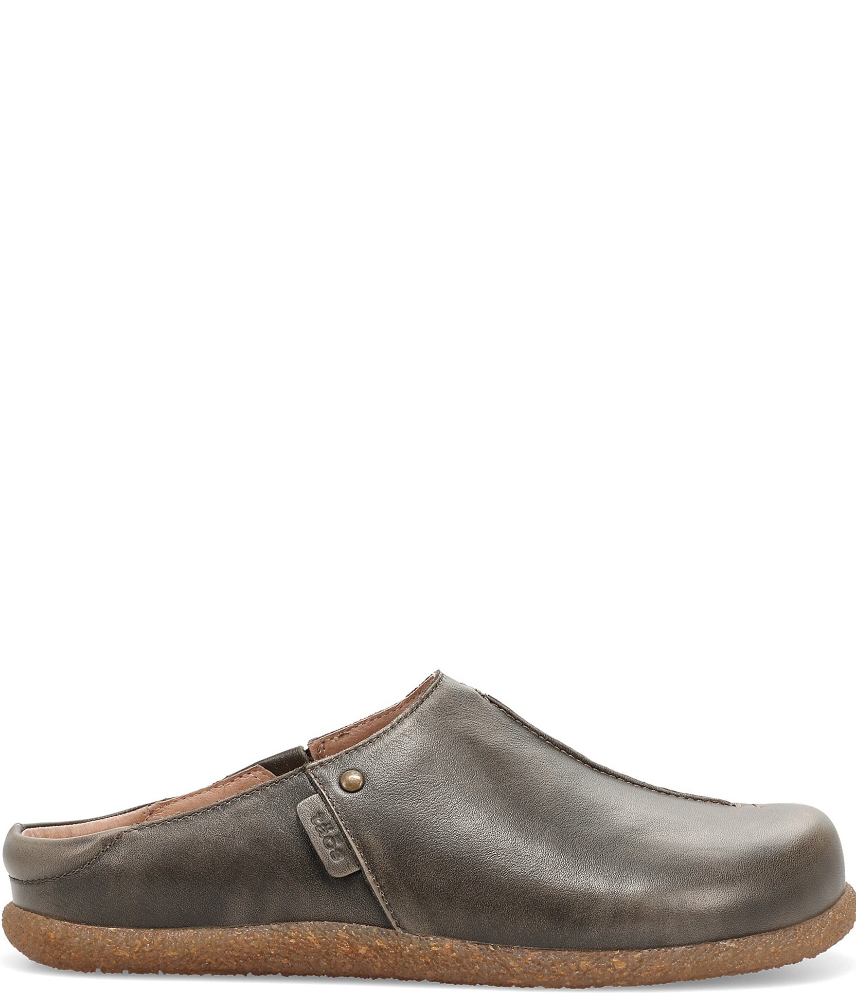 Taos Footwear Upside Leather Mule Clogs