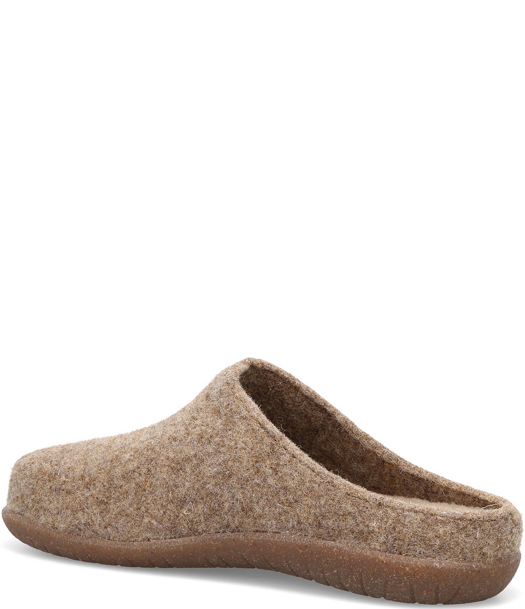 Taos Footwear Woolness Faux Fur Lined Wool Clog Slippers