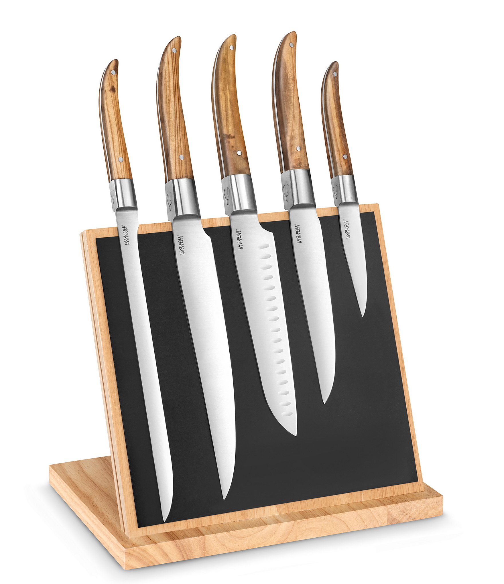 https://dimg.dillards.com/is/image/DillardsZoom/zoom/tarrerias-bonjean-laguiole-expression-olive-wood-handle-6-piece-cutlery-set-with-magnetic-block/20225479_zi.jpg