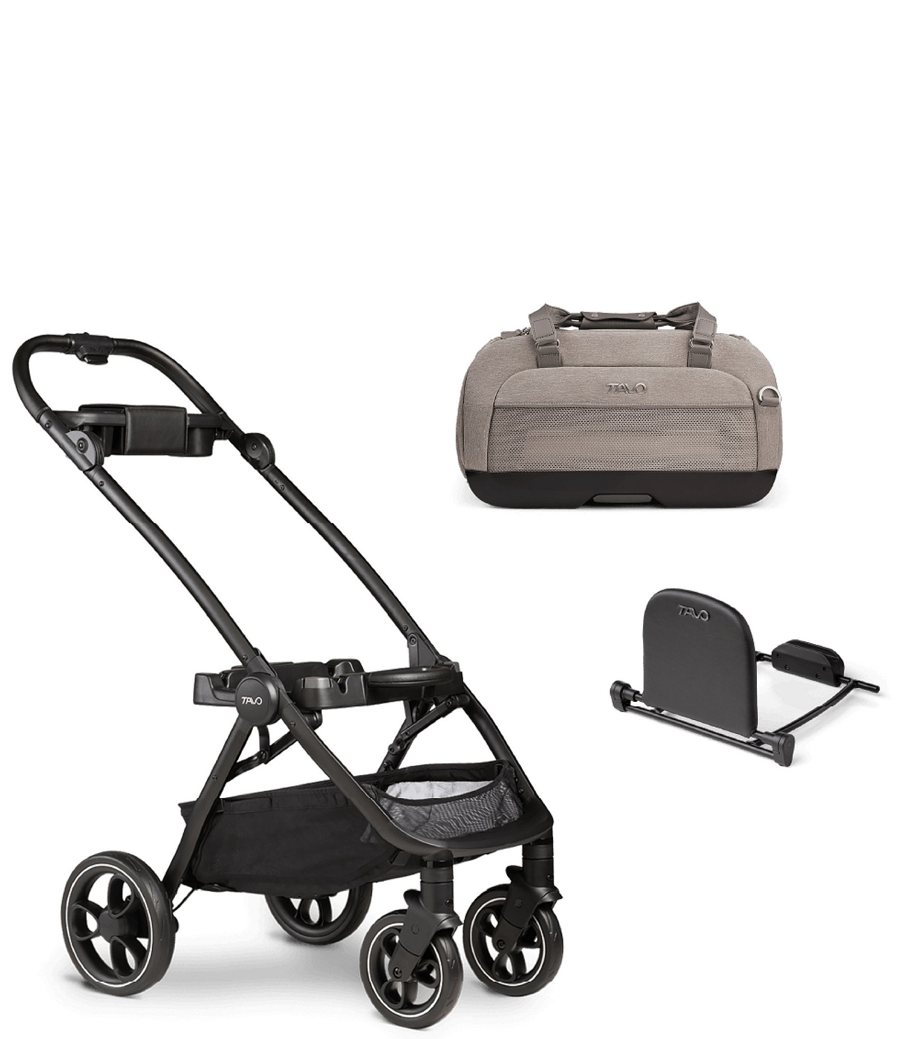 Tavo Pet Dupree™ II Car Seat + Roscoe™ Stoller Travel System Bundle