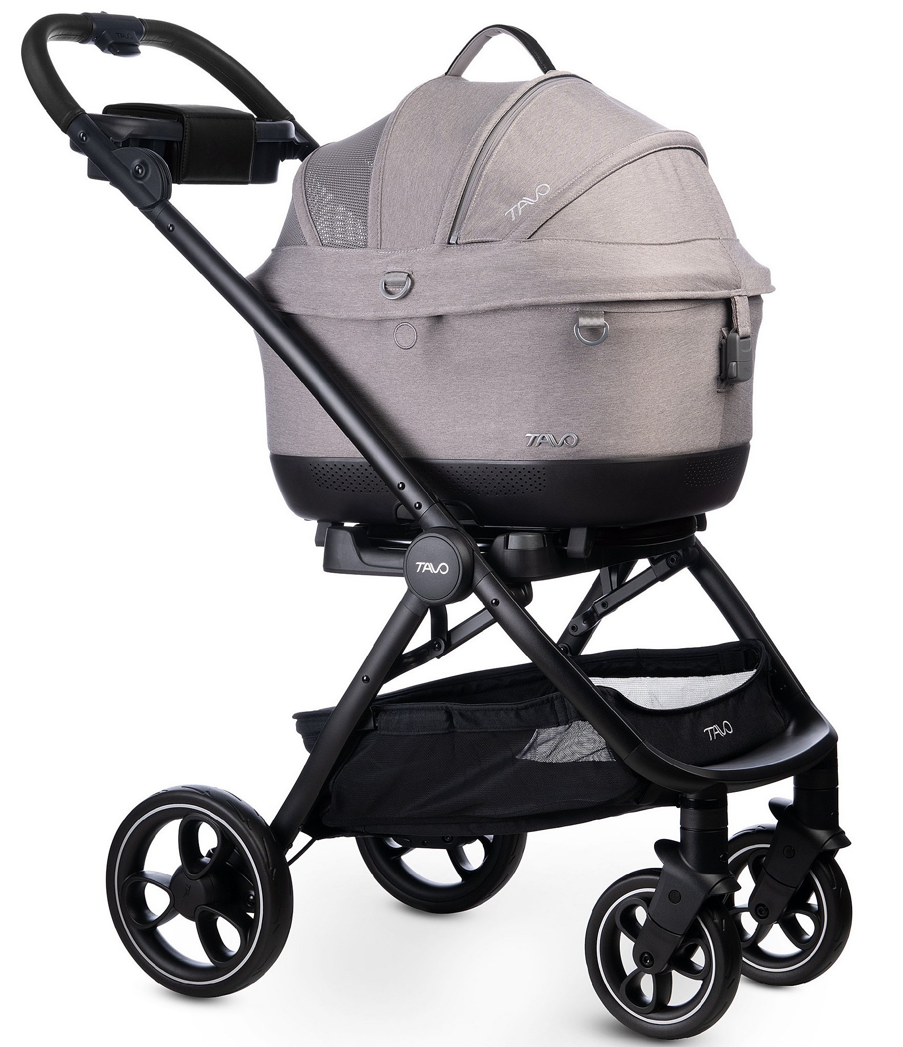 Tavo Pet Maeve™ Iso 5X Car Seat + Roscoe™ Stroller Frame Travel System