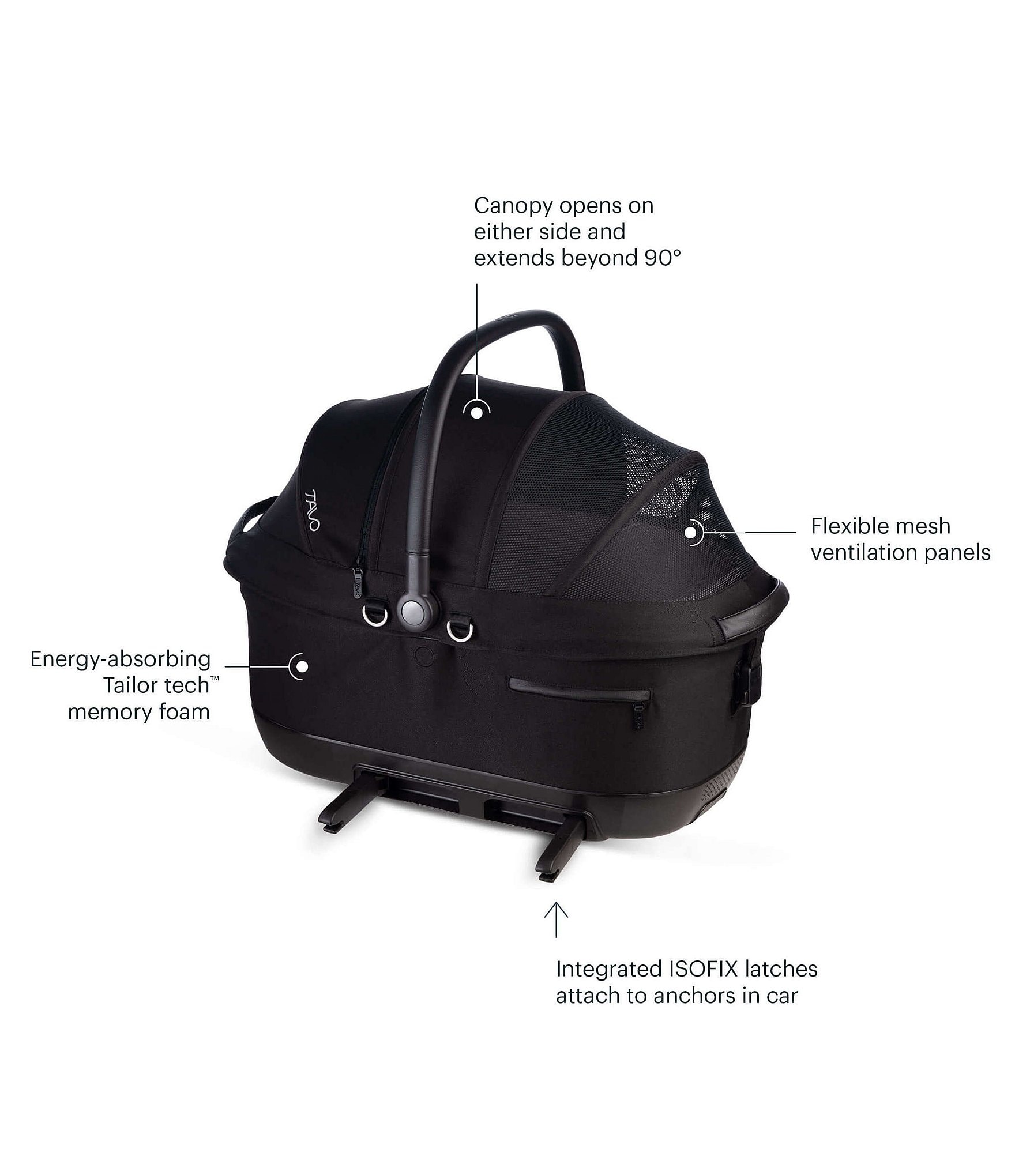 Tavo Pet Maeve™ Iso 6X Pet Car Seat