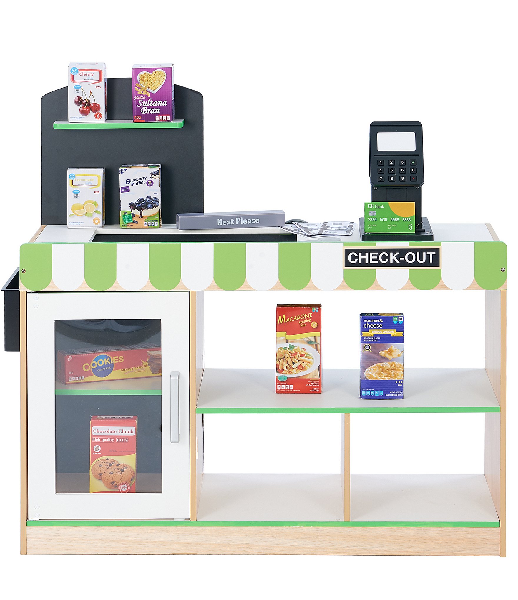 Teamson Kids Cashier Austin Play Market Stand