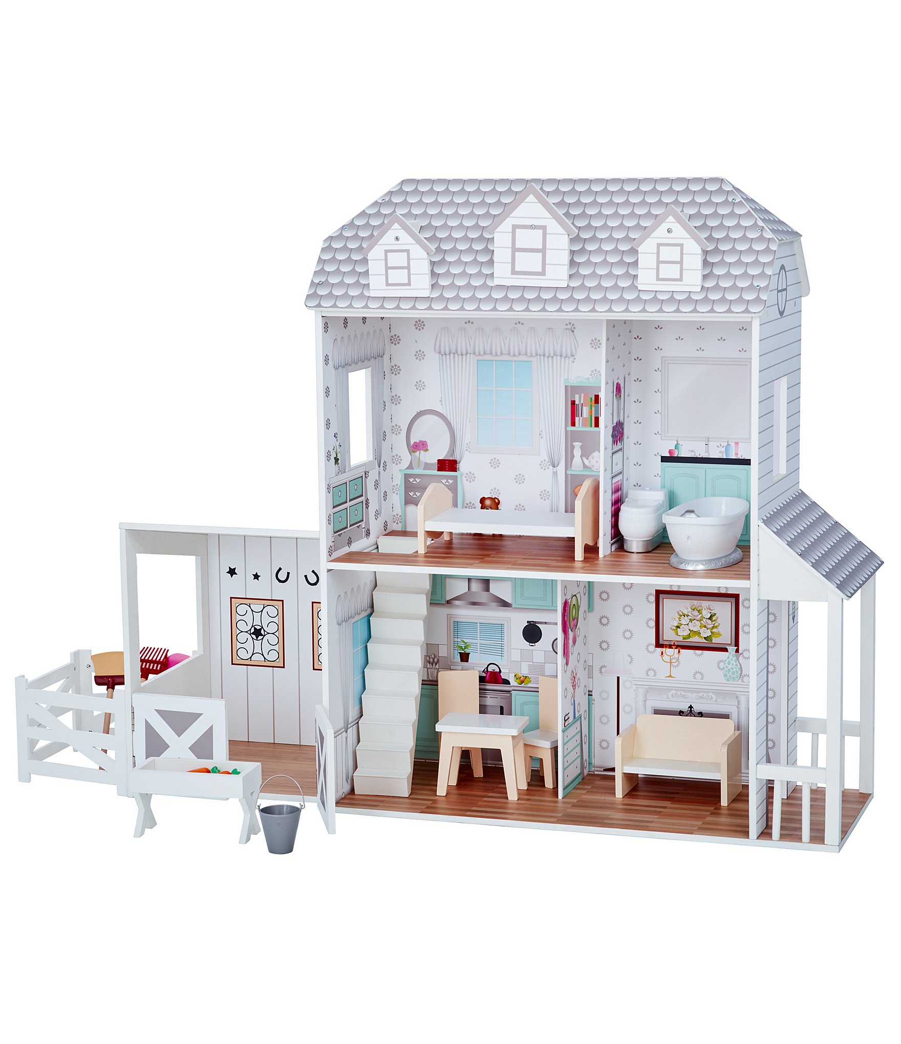 Coco Village Wooden Doll House