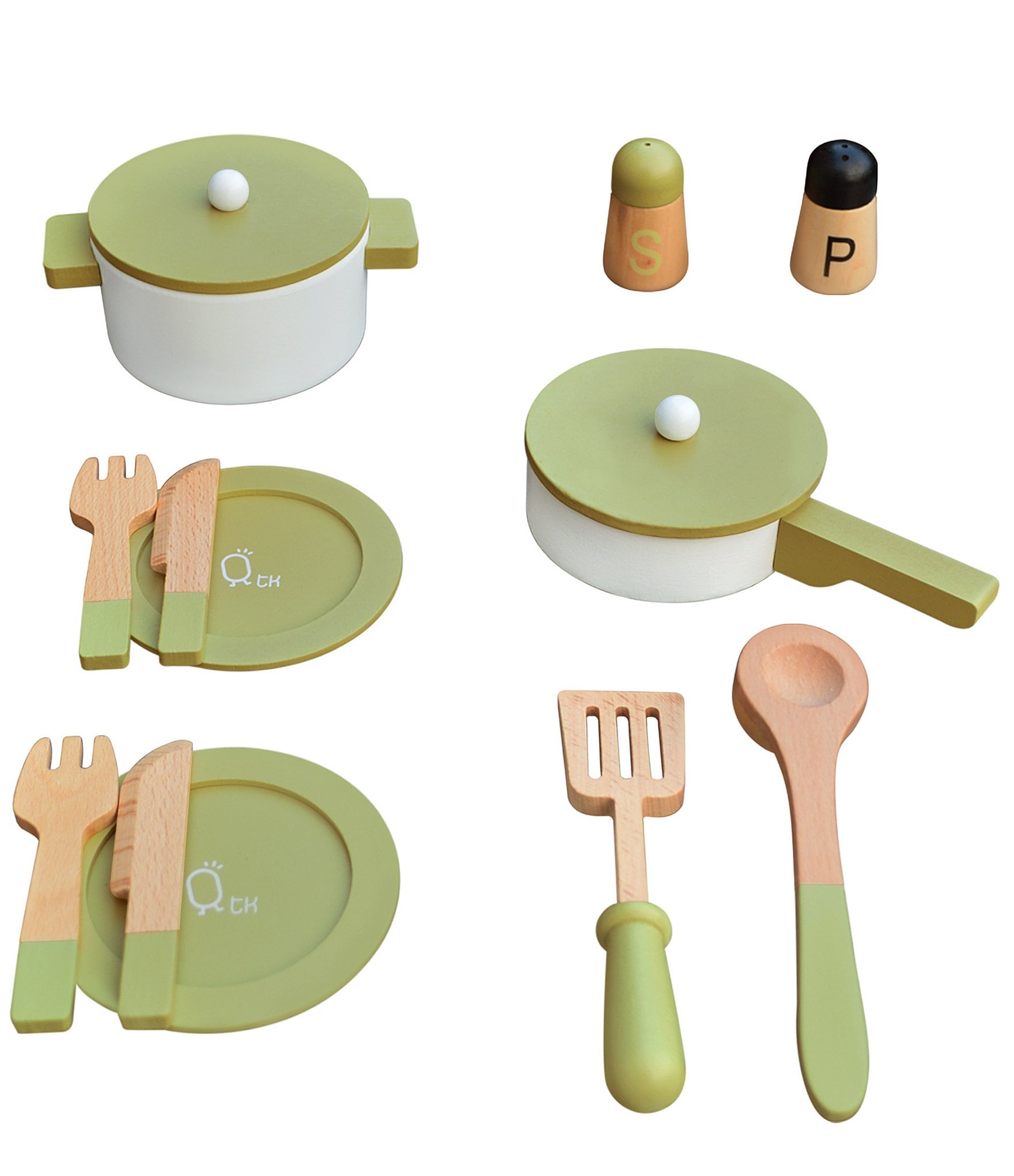 1 Set Kitchen Cooking Tools Playhouse Kitchen Ware of Small Cookware