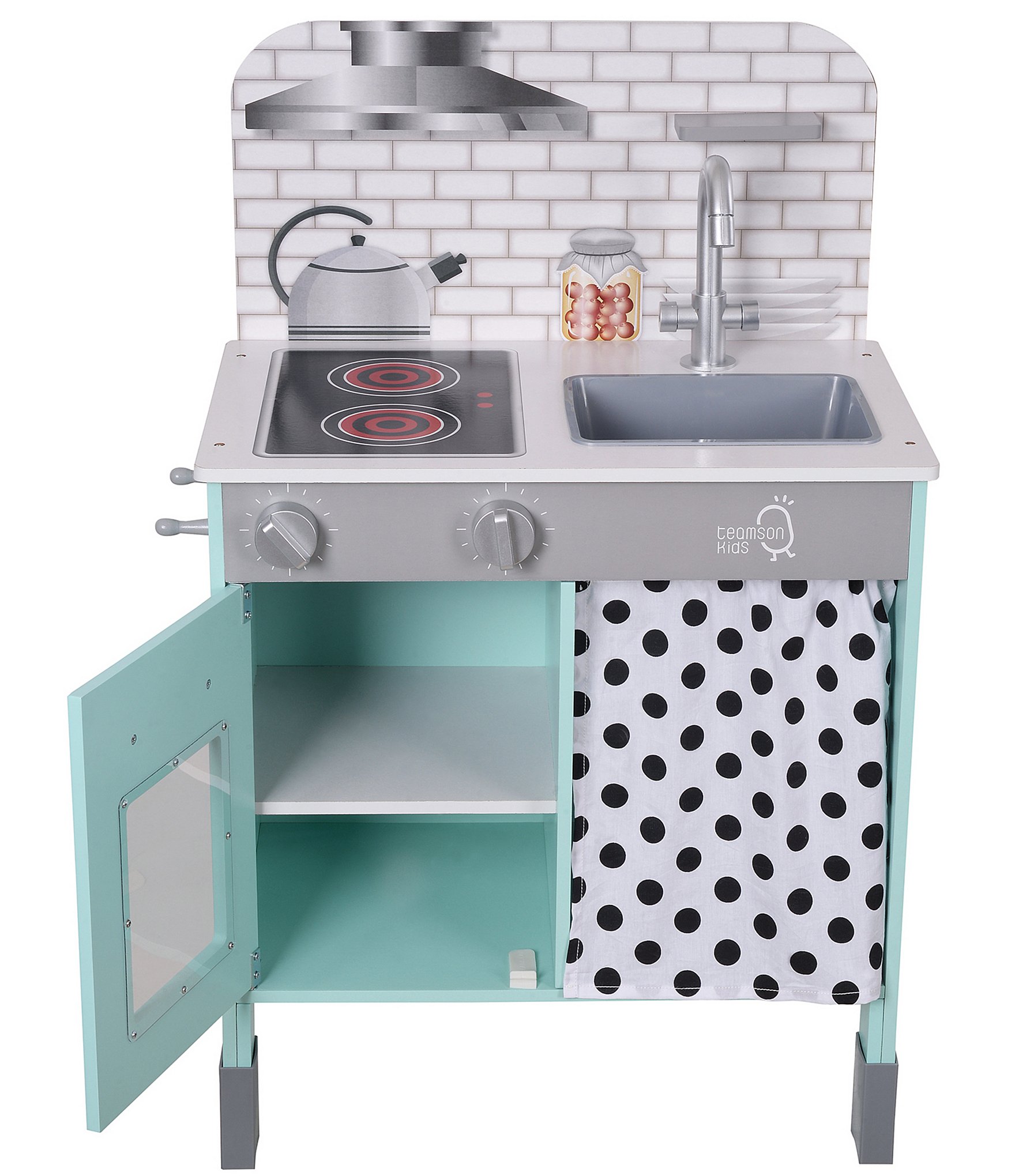 Teamson Kids Little Chef Philly Modern Wooden Kitchen Playset