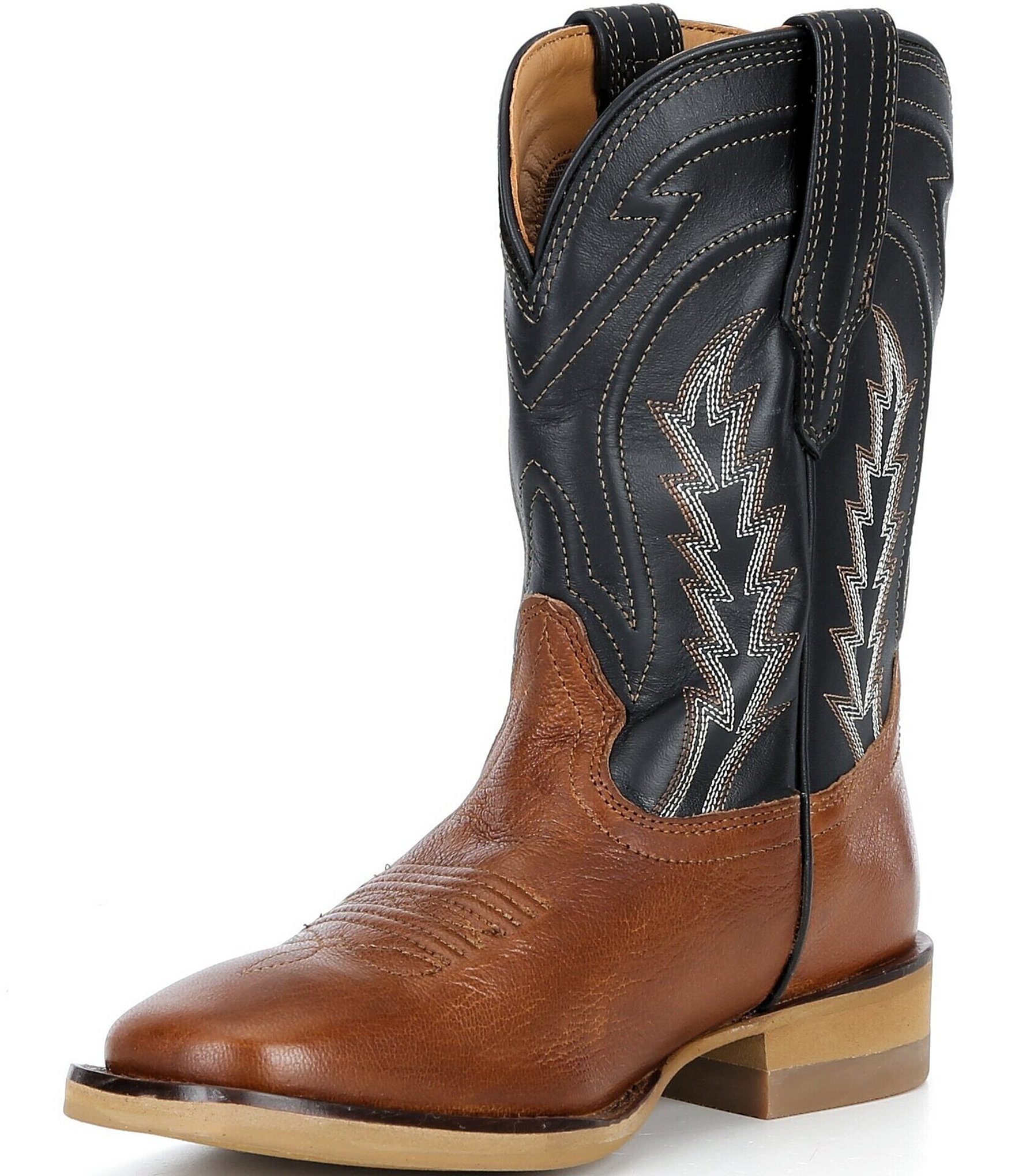 Tecovas Boys' The Doc Leather Cowboy Boots (Youth)
