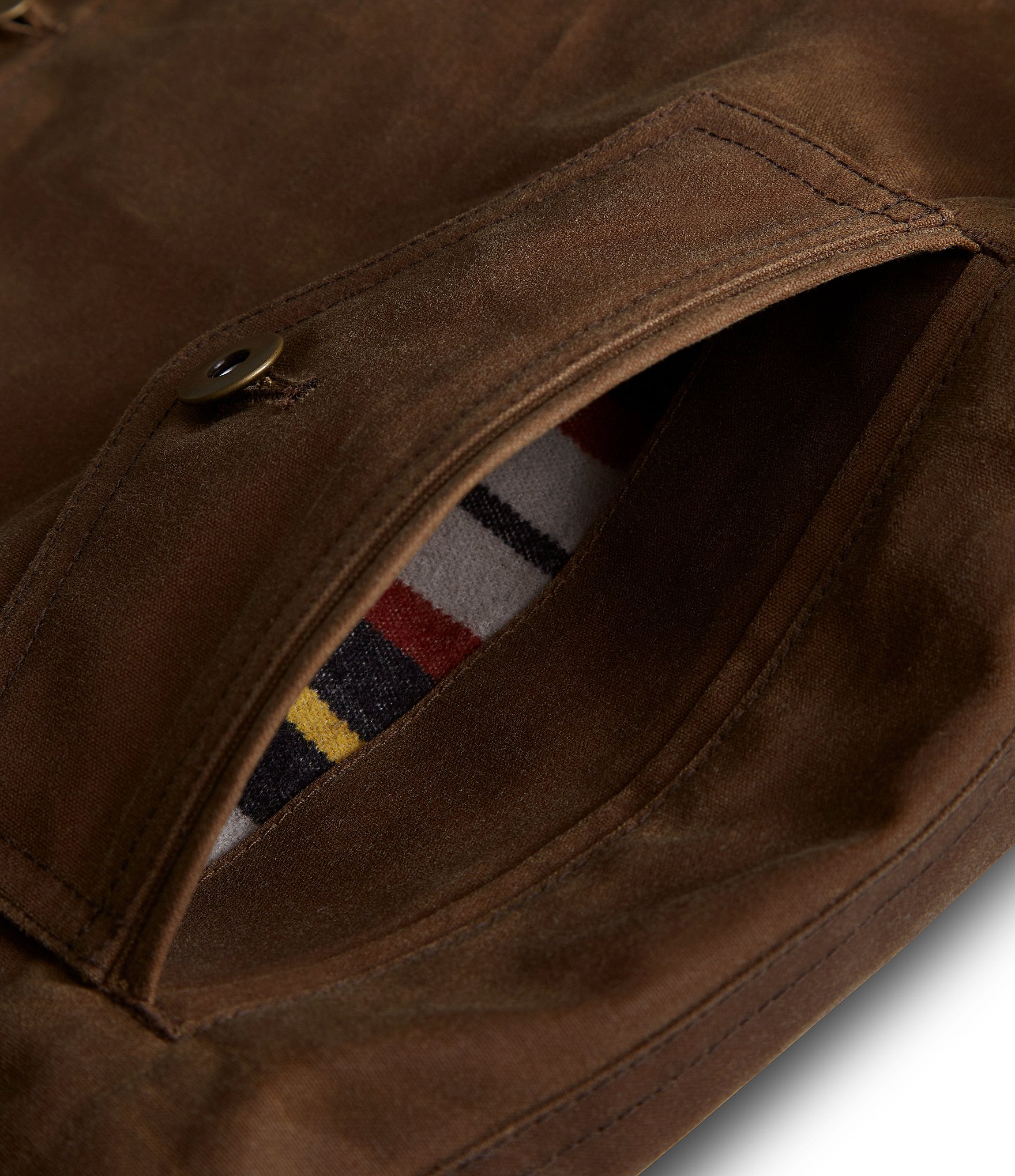 Tecovas Men's Buckaroo Waxed Canvas Trucker Jacket