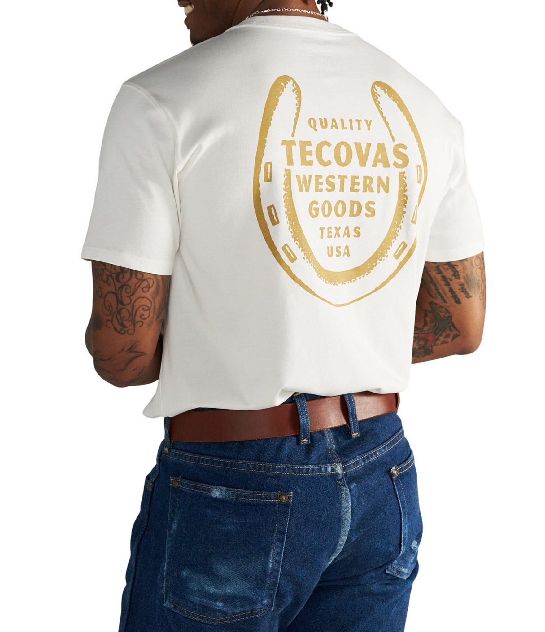 Tecovas Horseshoe Pocket Short Sleeve T-Shirt