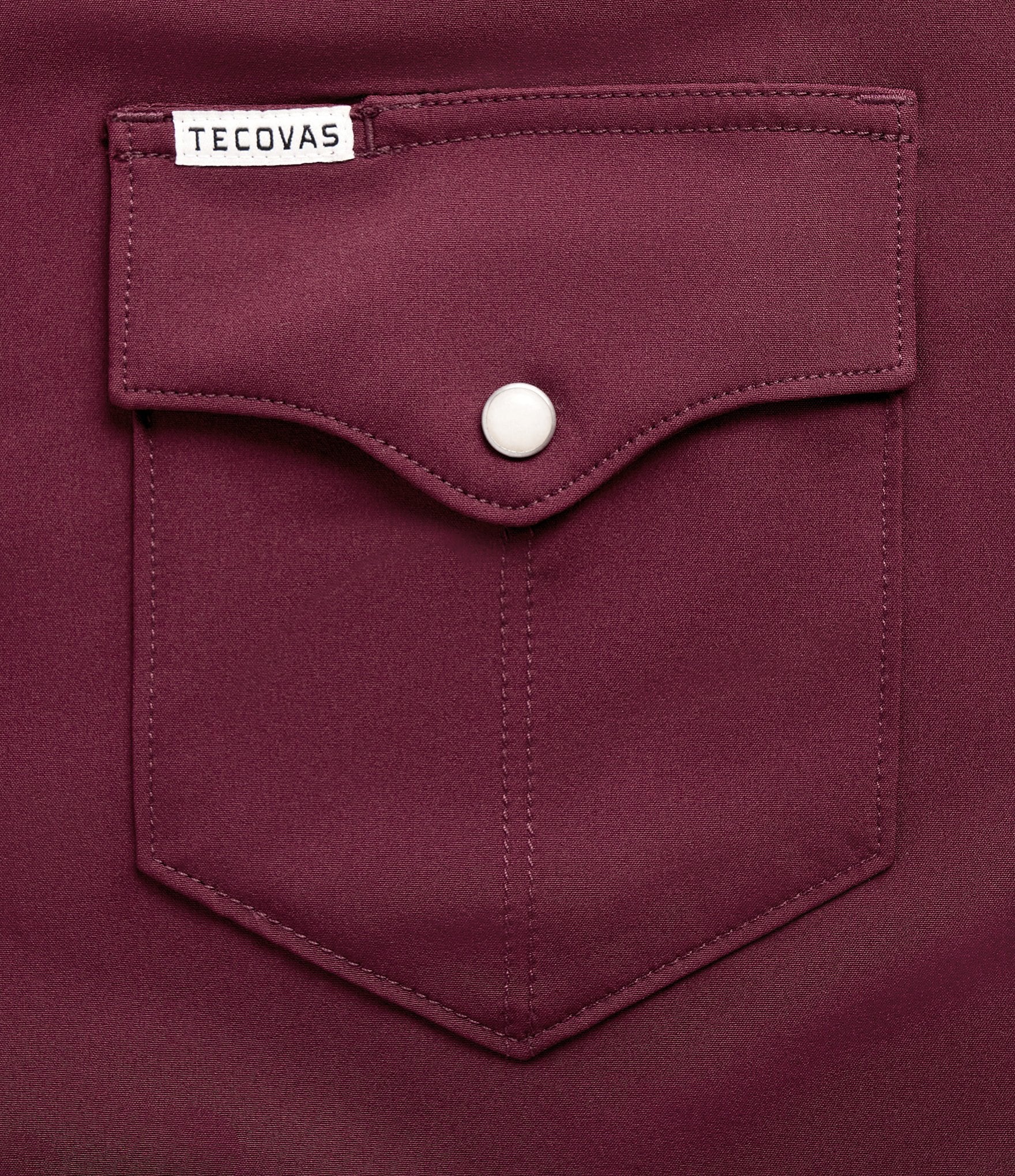 Tecovas Performance Faux-Pearl-Snap Short Sleeve Western Shirt