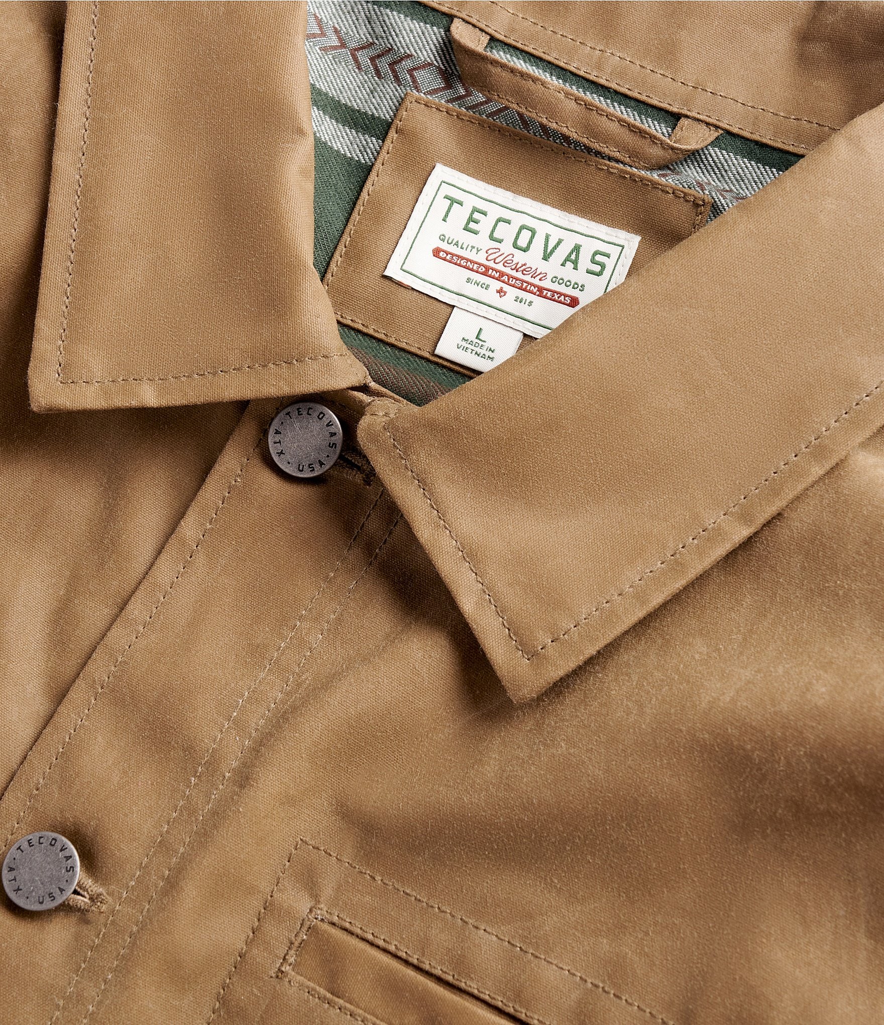 Tecovas Waxed Canvas Ranch Jacket