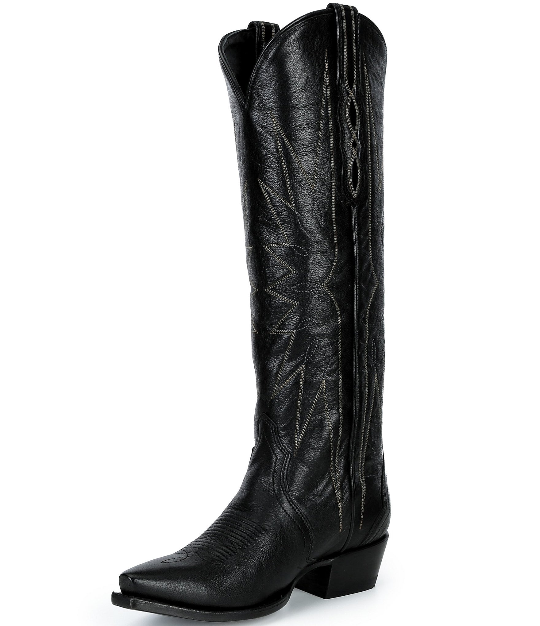 Tecovas Women's Loretta Saddle Cowhide Western Boots