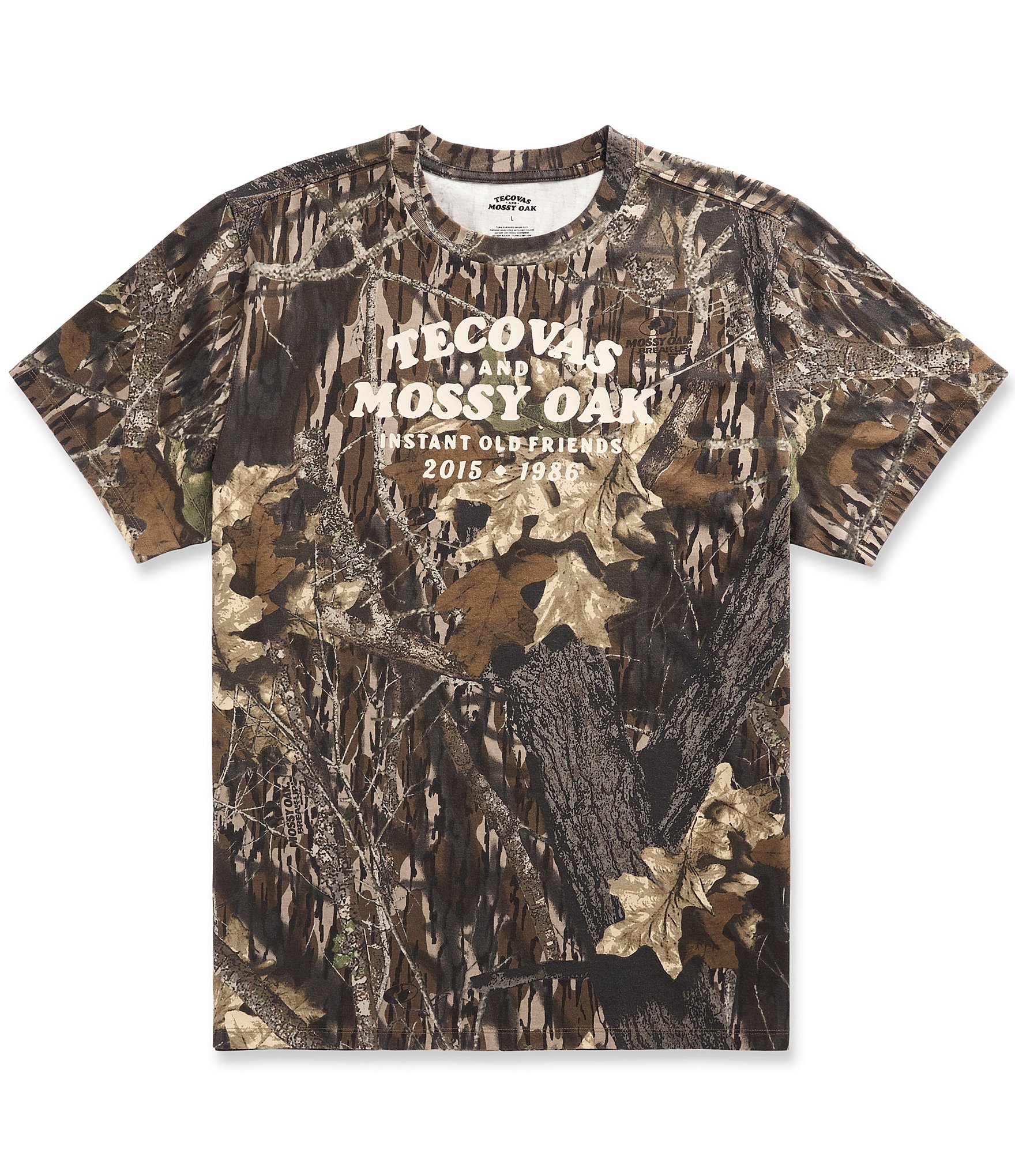 Tecovas x Mossy Oak Camouflage Short Sleeve T-Shirt