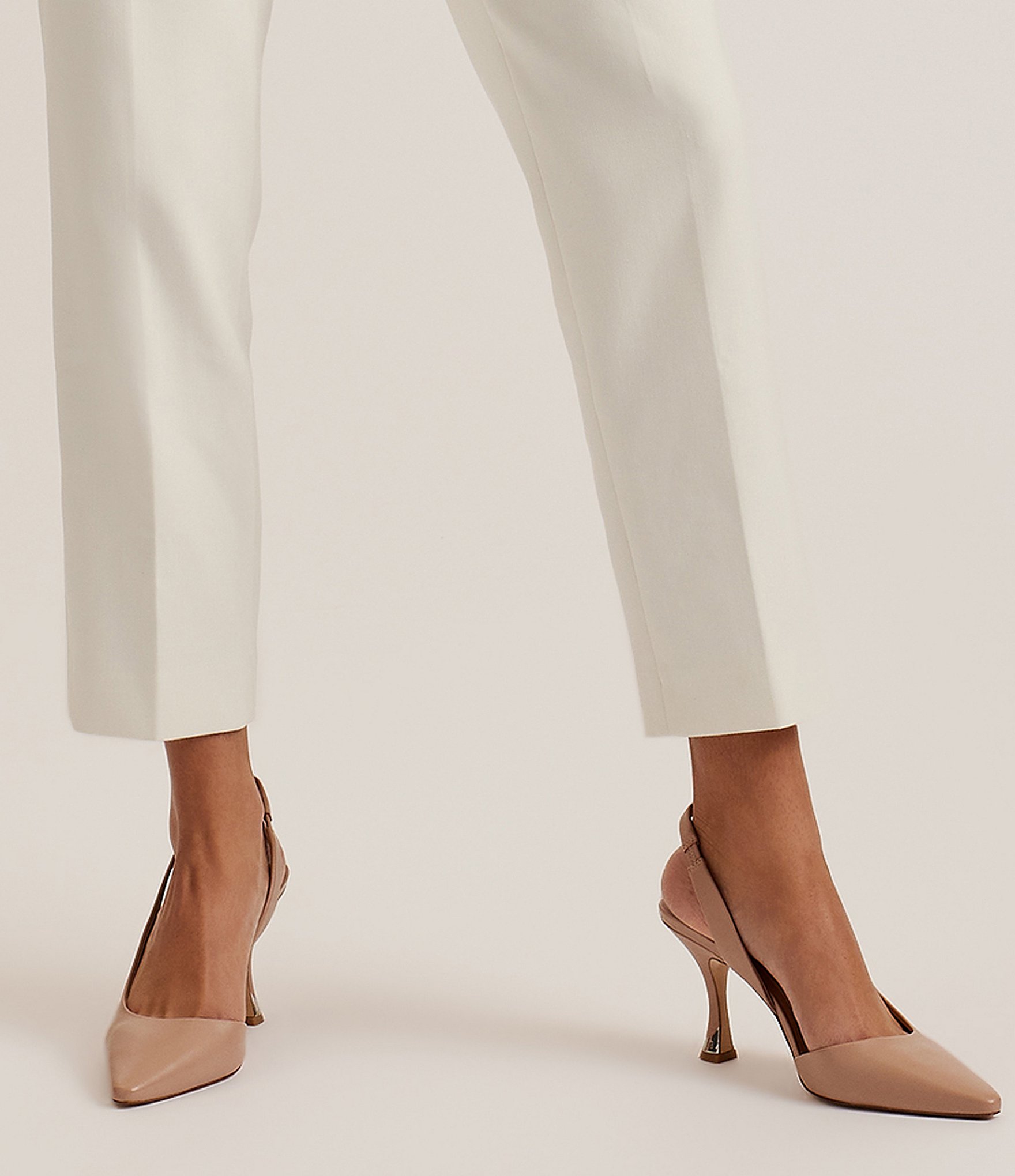 Ted Baker London Ari Leather Slingback Pumps