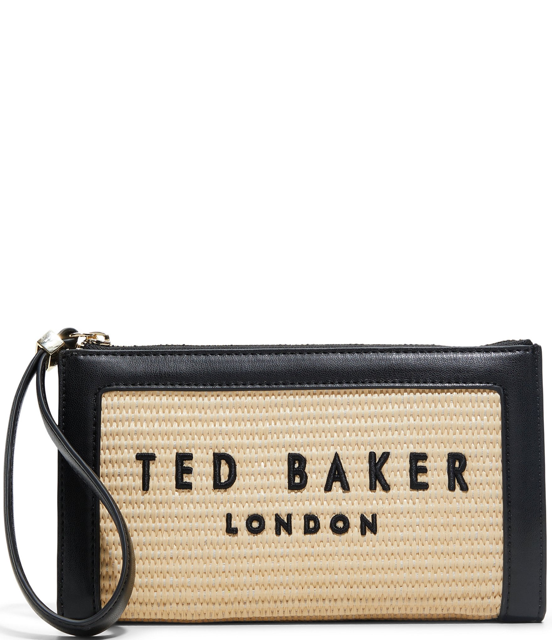 Ted Baker London Naomi Raffia Wristlet