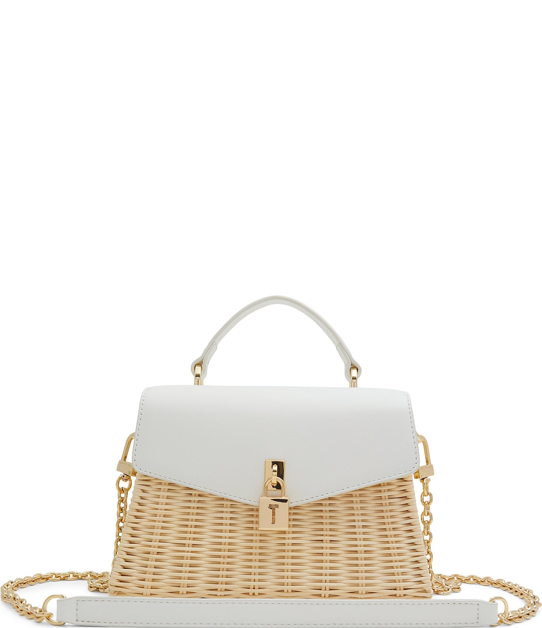 Gorgeous White buy Ted Baker Crossbody. With gold chain and hardware