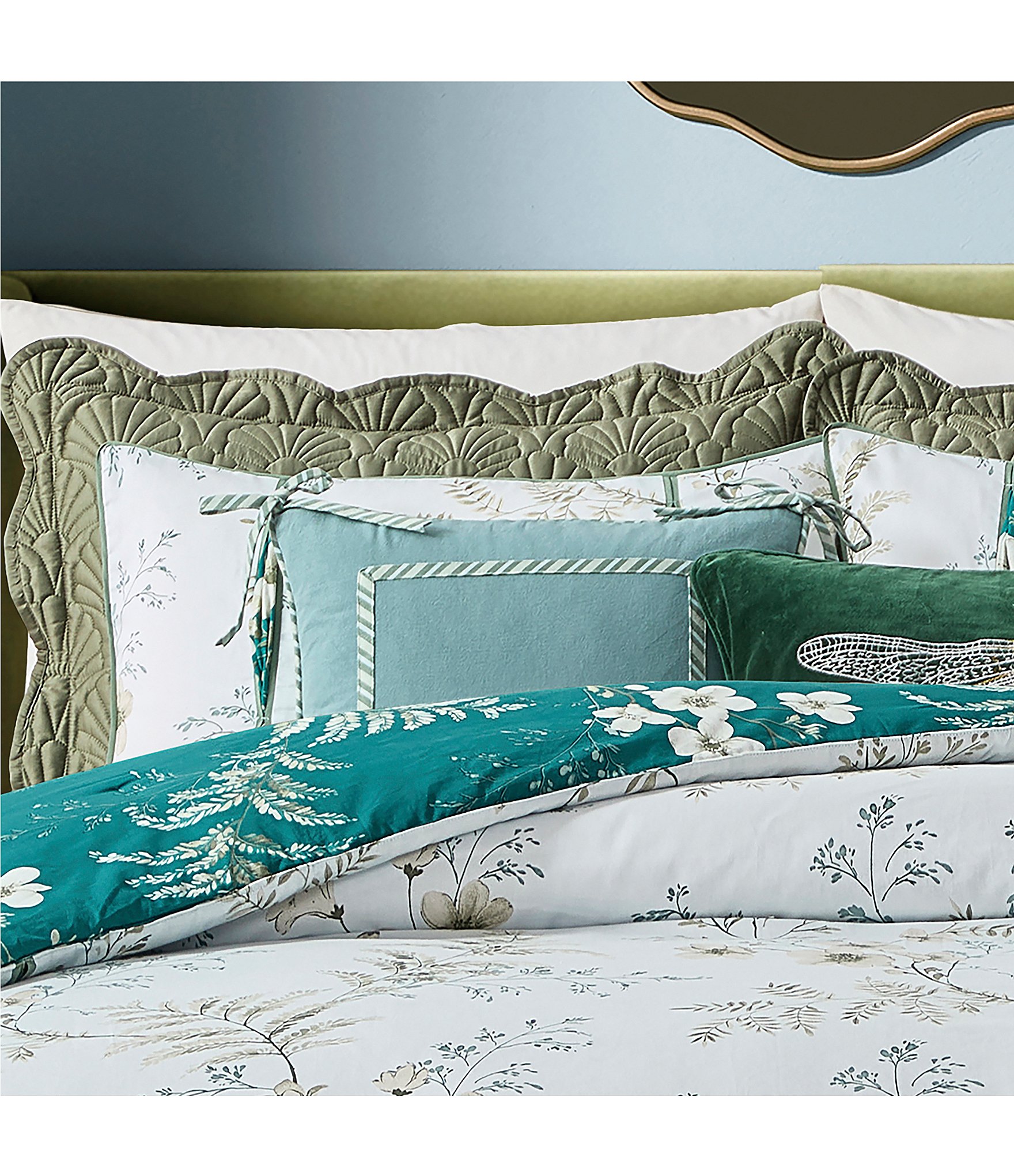 Ted Baker London Tie-Bow Decorative Square Pillow