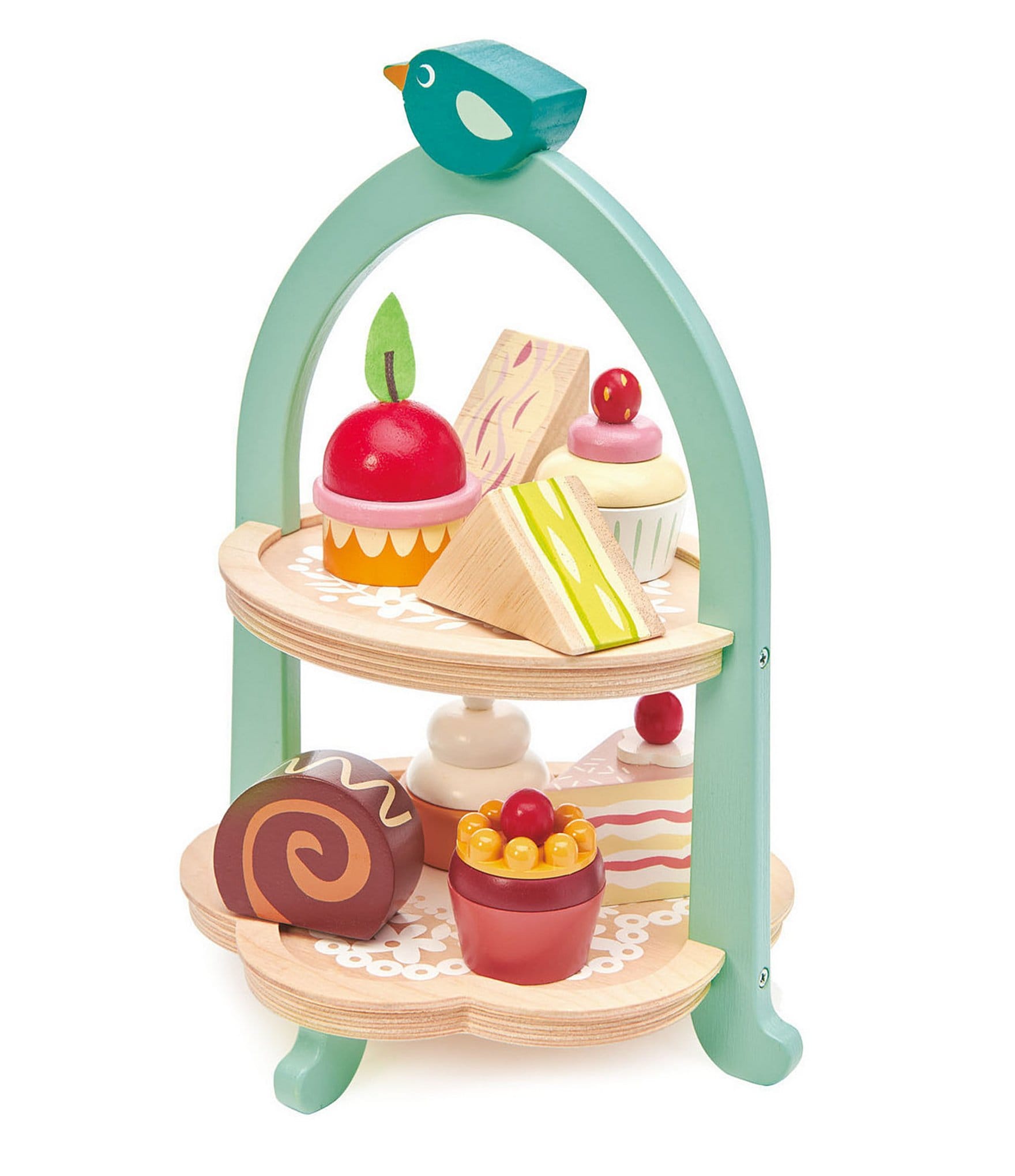 Tender Leaf Toys Birdie Afternoon Tea Stand