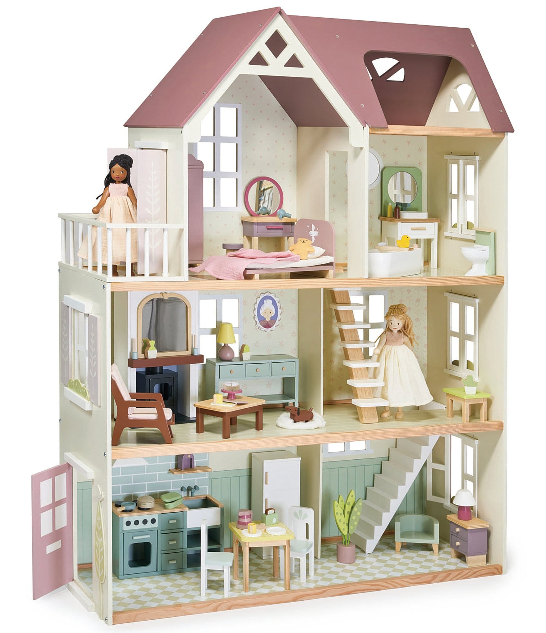 Tender Leaf Toys Mulberry Mansions Doll House