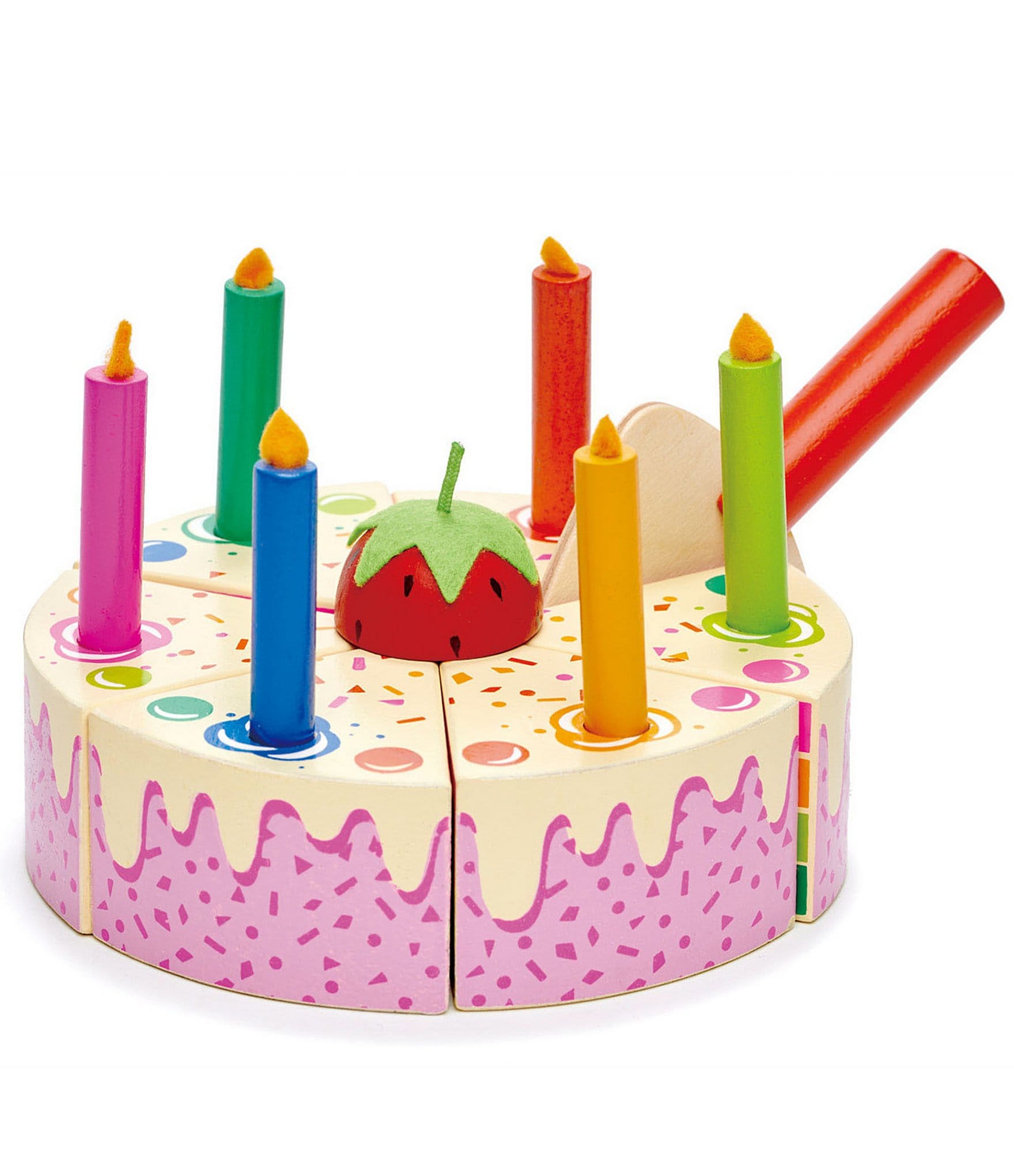 Tender Leaf Toys Rainbow Birthday Cake