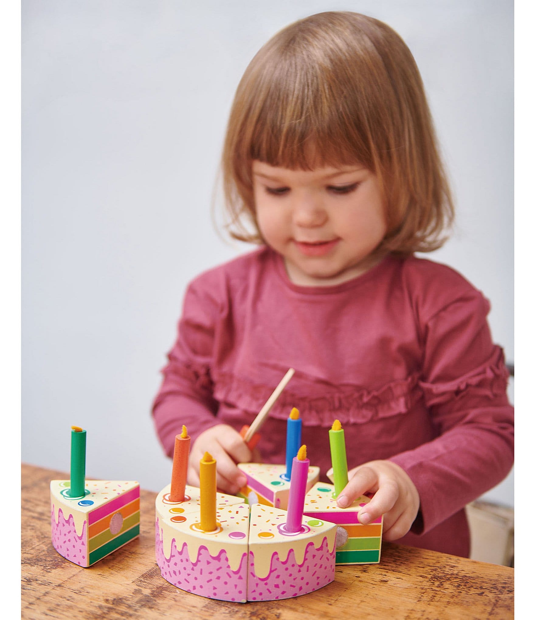 Tender Leaf Toys Rainbow Birthday Cake