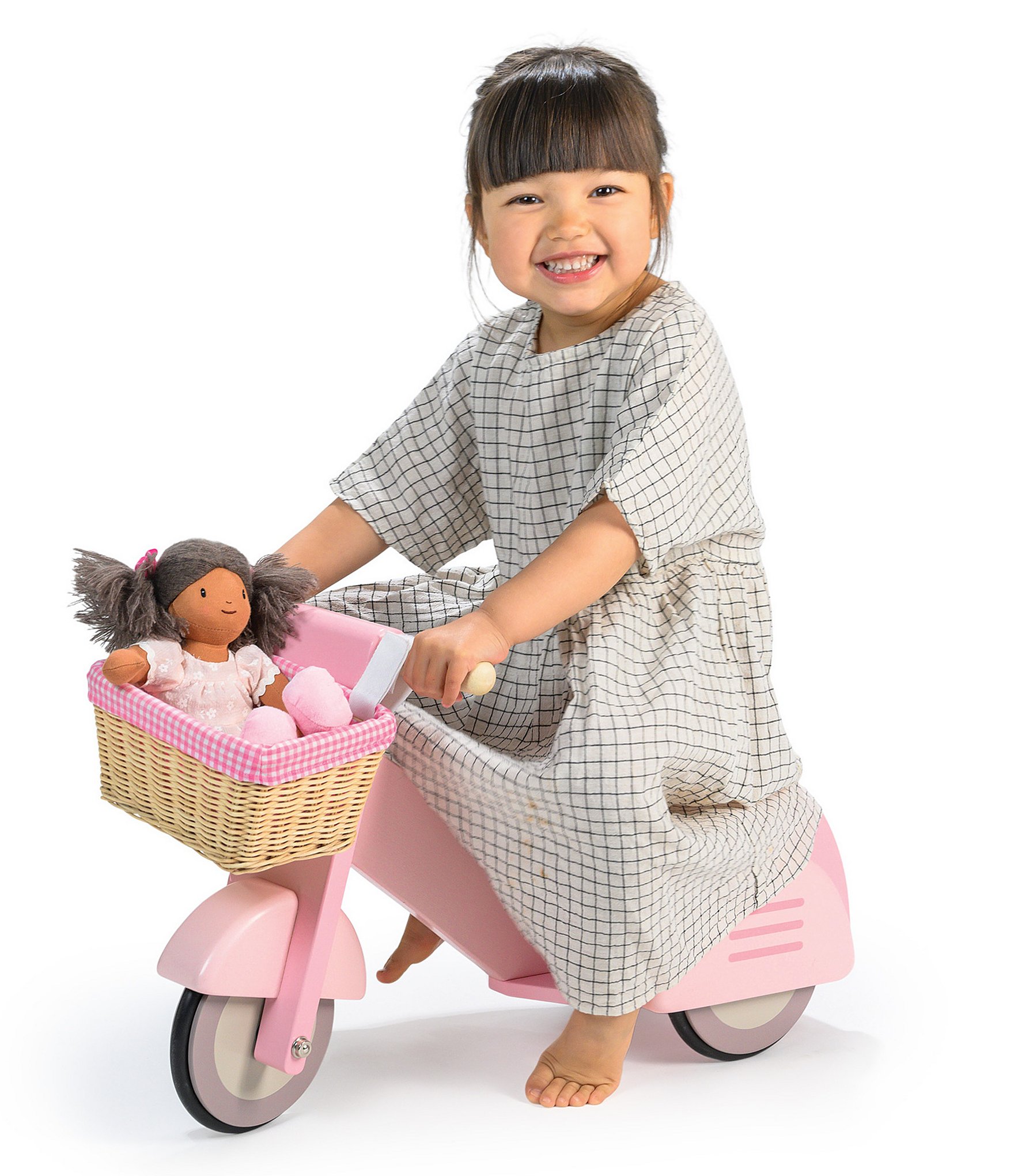 Tender Leaf Toys Scooter With Basket