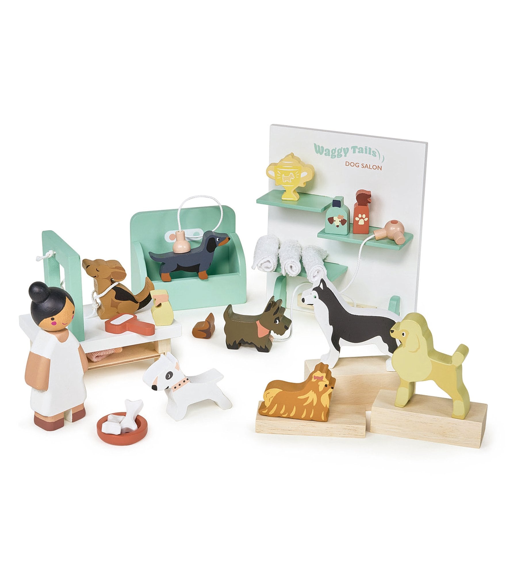 Tender Leaf Toys Waggy Tails Dog Salon