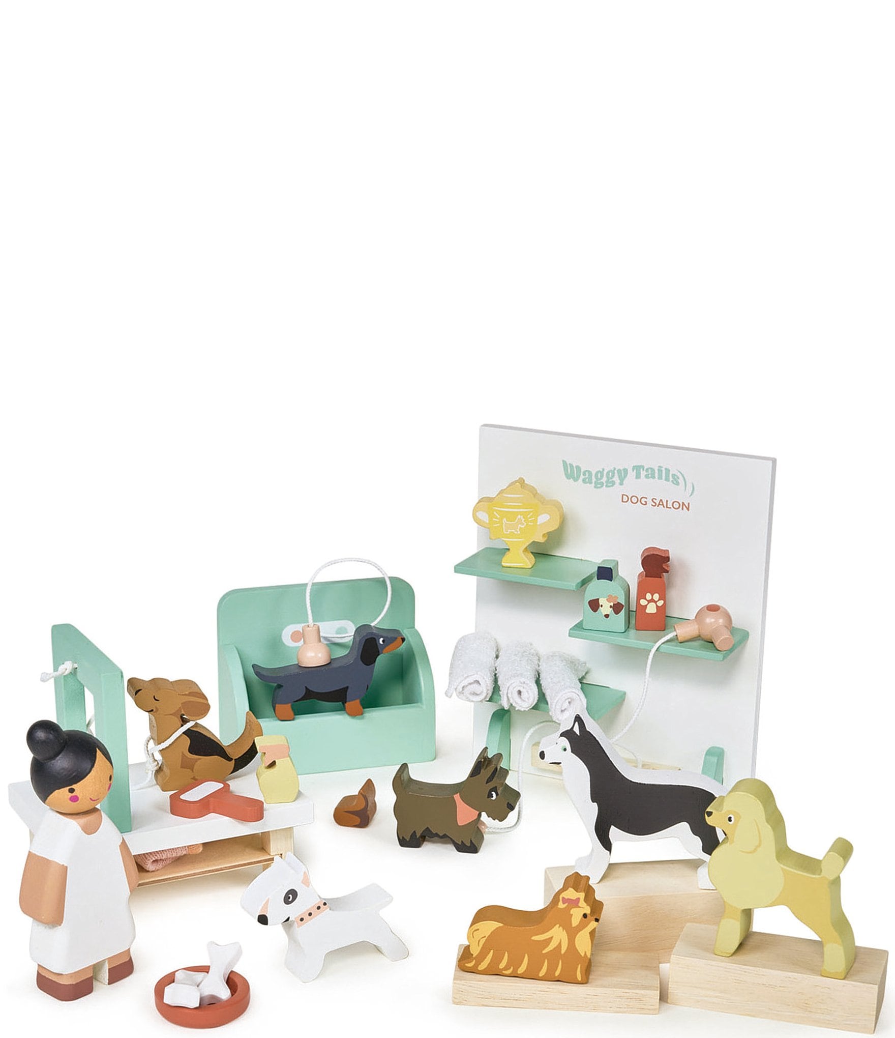 Tender Leaf Toys Waggy Tails Dog Salon