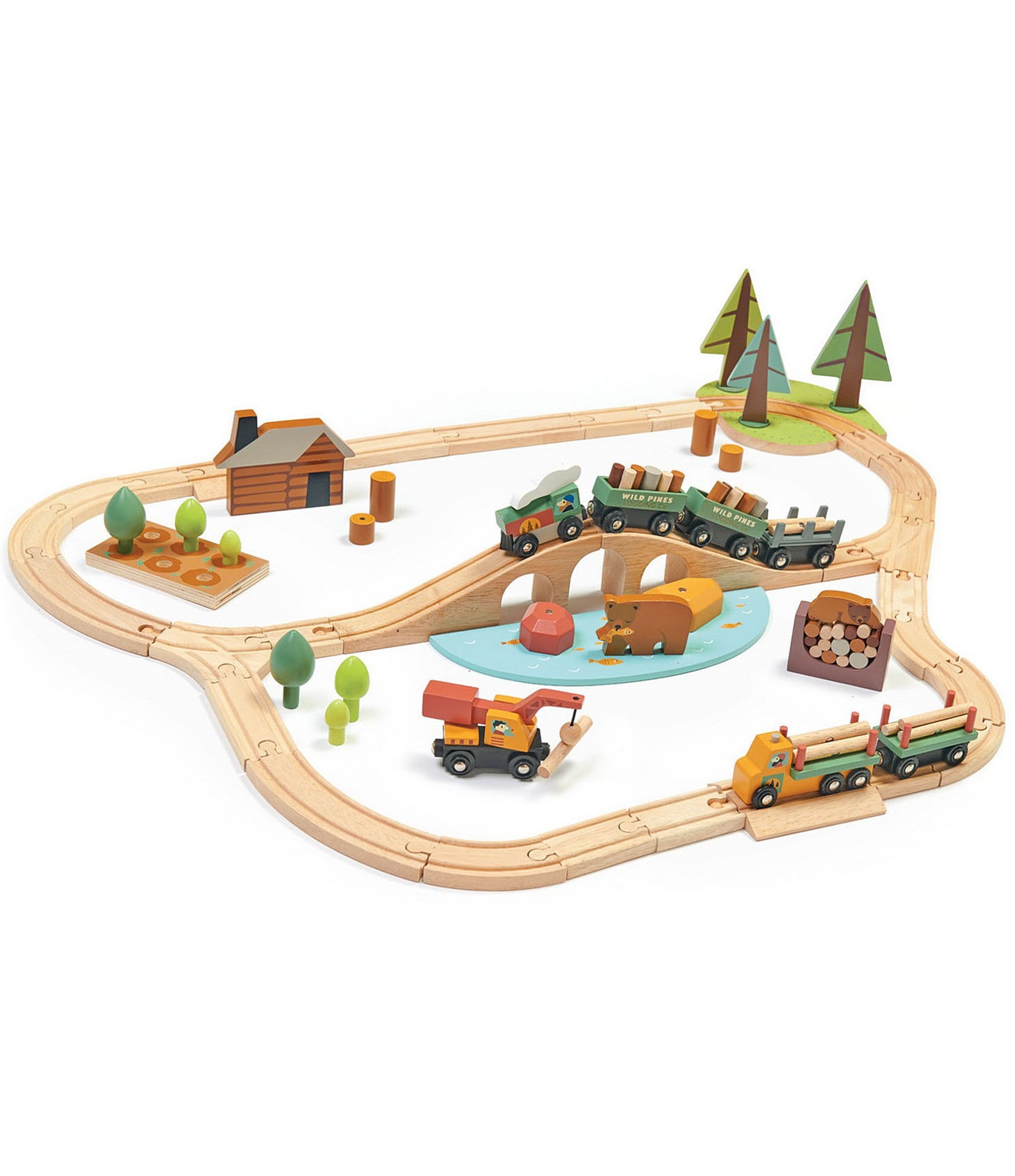 Tender Leaf Toys Wild Pines Train Set